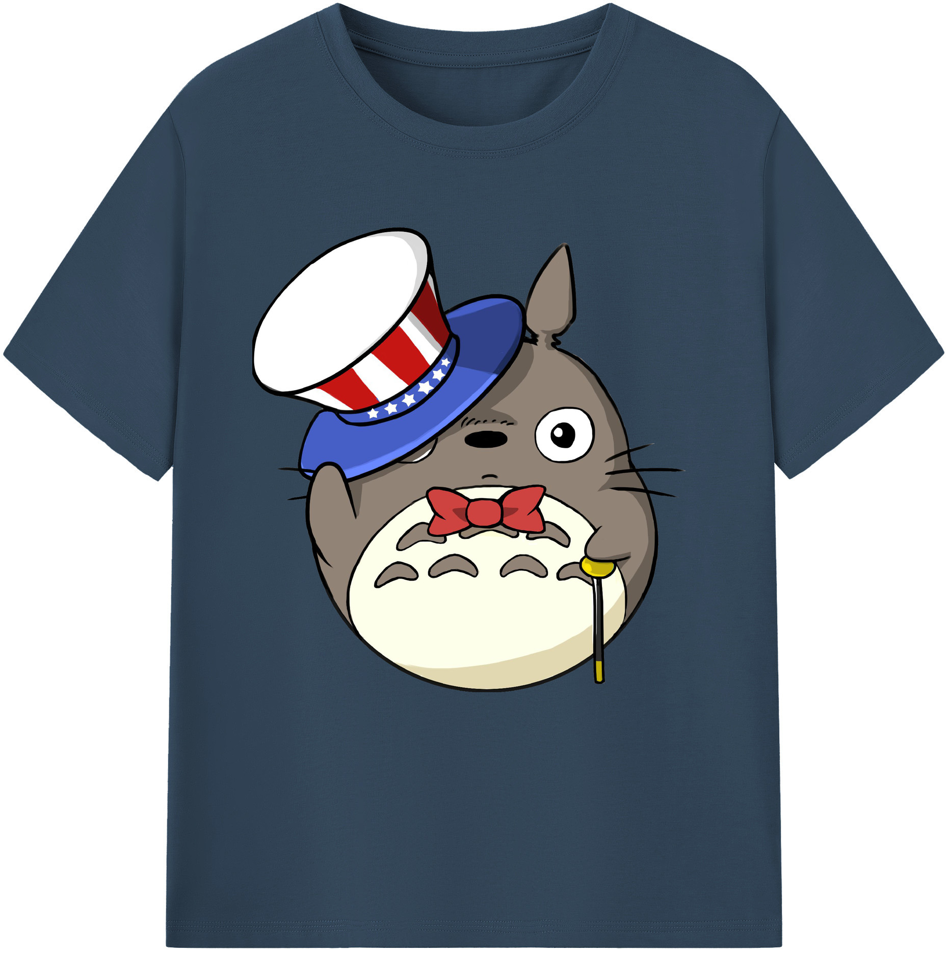 （画像用） となりのトトロ 草壁メイ 草壁サツキ My Neighbor Totoro Satsuki Kusakabe Mei Kusakabe レディースカジュアルプリントTシャツ（綿100％）