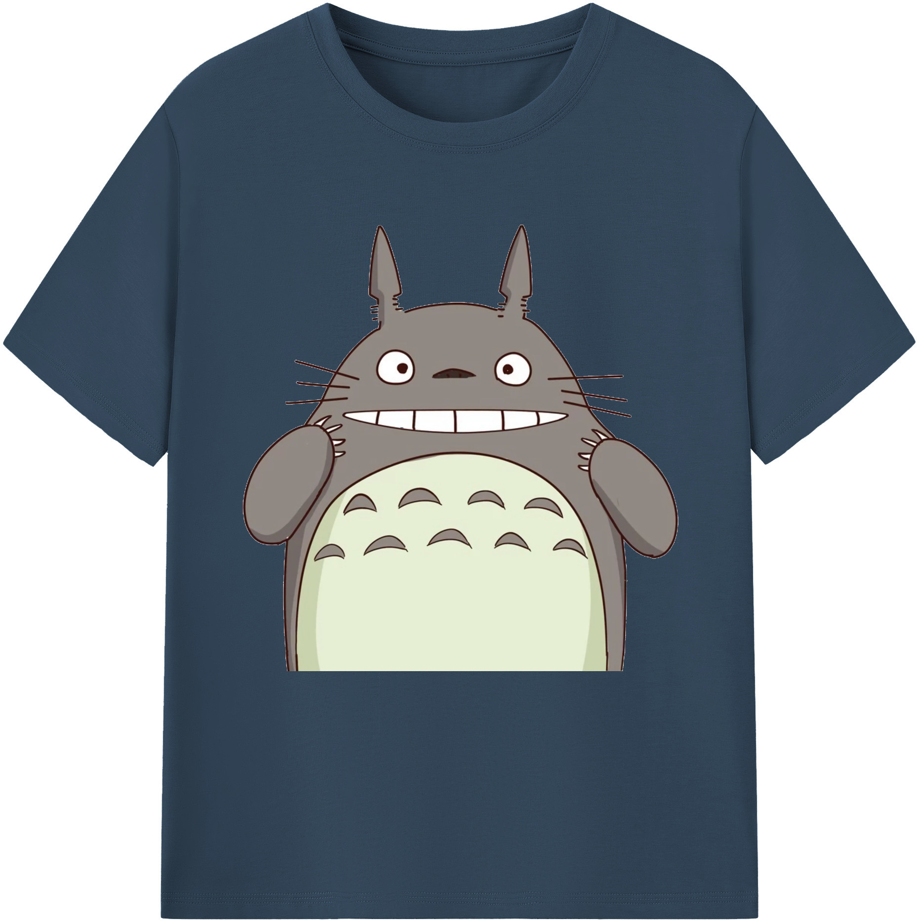 （画像用） となりのトトロ 草壁メイ 草壁サツキ My Neighbor Totoro Satsuki Kusakabe Mei Kusakabe レディースカジュアルプリントTシャツ（綿100％）