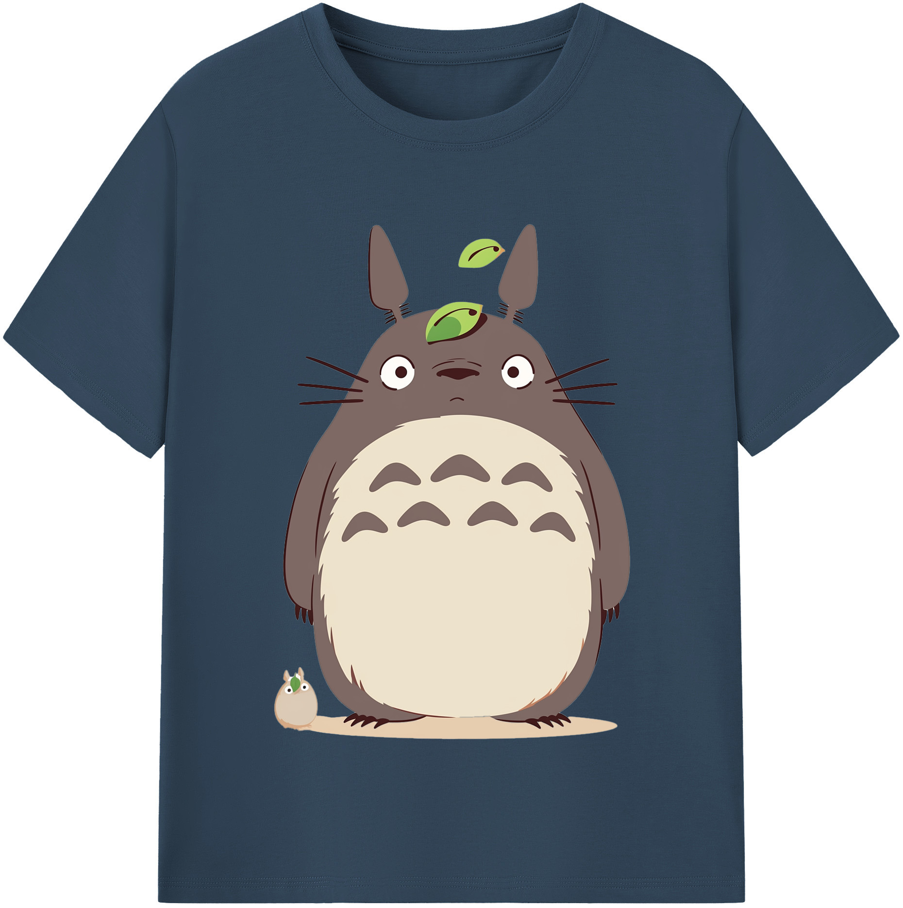 （画像用） となりのトトロ 草壁メイ 草壁サツキ My Neighbor Totoro Satsuki Kusakabe Mei Kusakabe レディースカジュアルプリントTシャツ（綿100％）