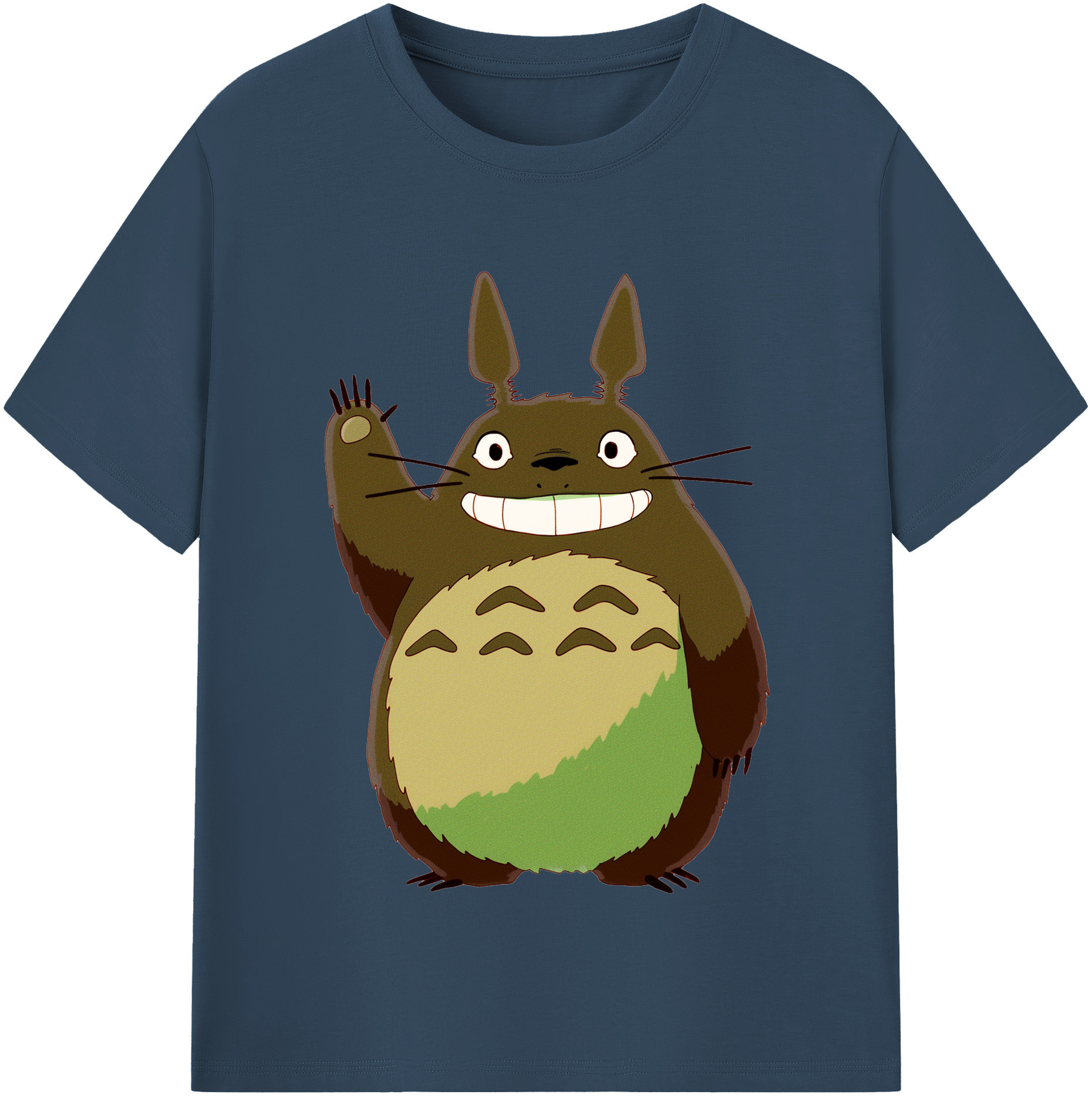 （画像用） となりのトトロ 草壁メイ 草壁サツキ My Neighbor Totoro Satsuki Kusakabe Mei Kusakabe レディースカジュアルプリントTシャツ（綿100％）