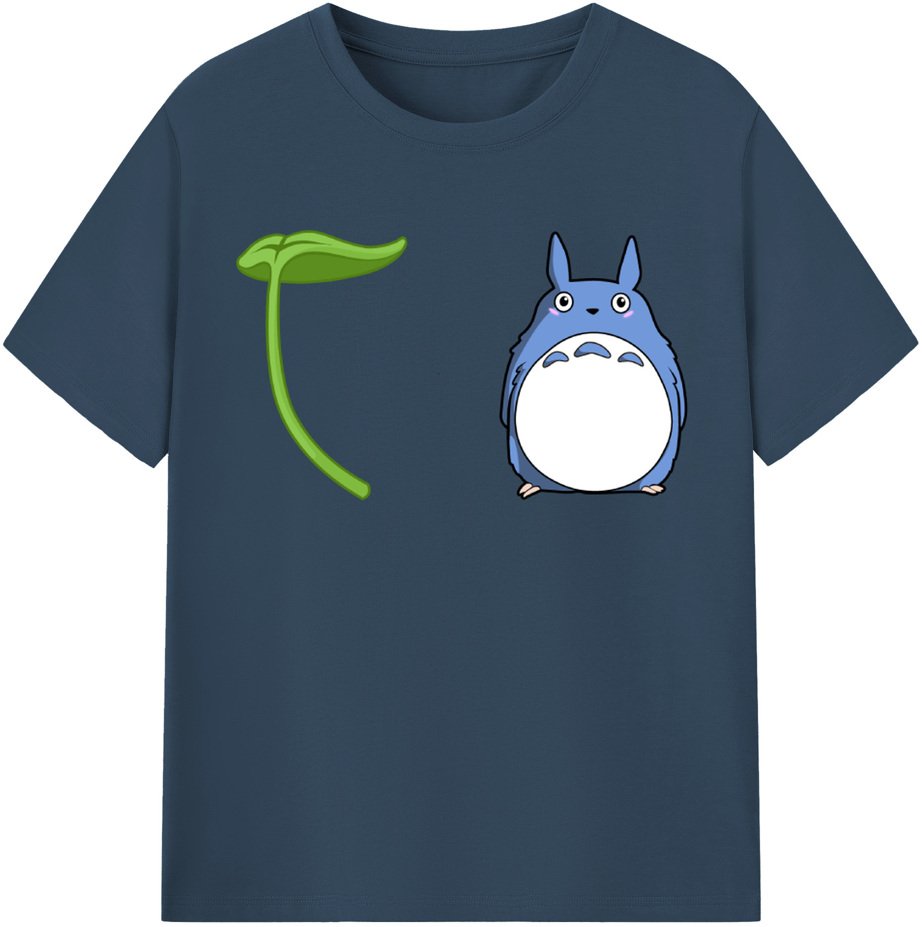（画像用） となりのトトロ 草壁メイ 草壁サツキ My Neighbor Totoro Satsuki Kusakabe Mei Kusakabe レディースカジュアルプリントTシャツ（綿100％）