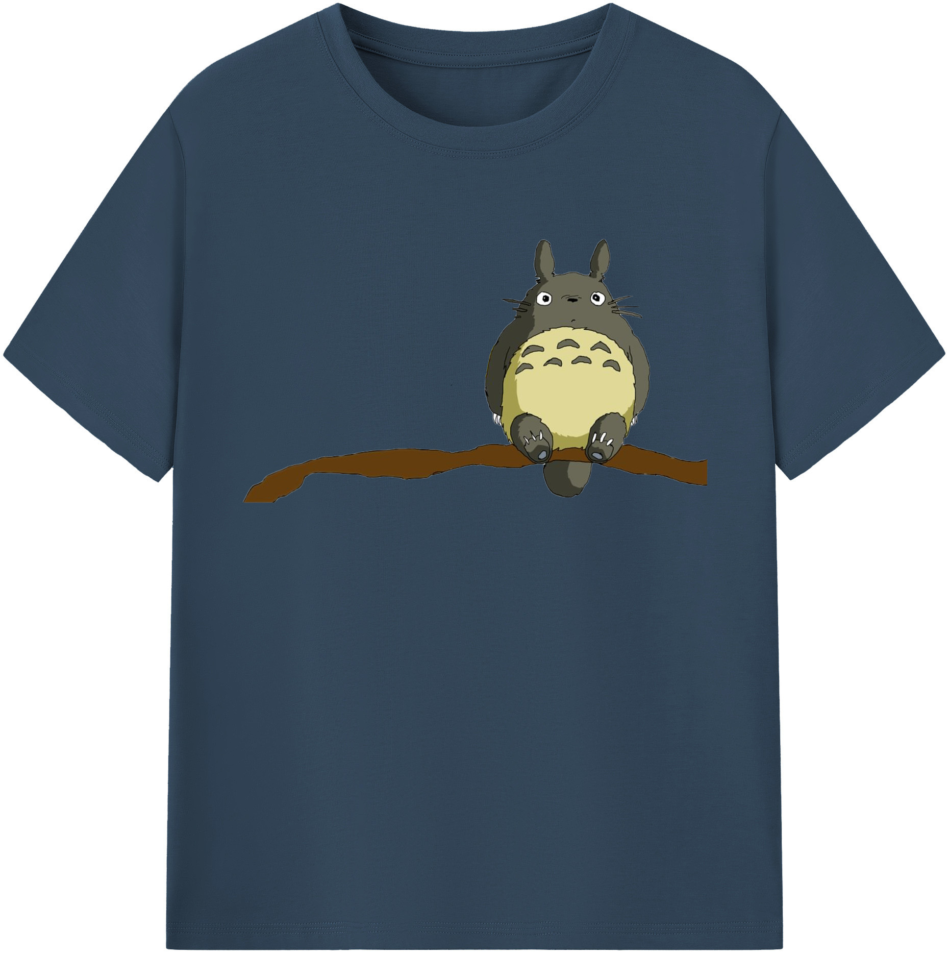 （画像用） となりのトトロ 草壁メイ 草壁サツキ My Neighbor Totoro Satsuki Kusakabe Mei Kusakabe レディースカジュアルプリントTシャツ（綿100％）