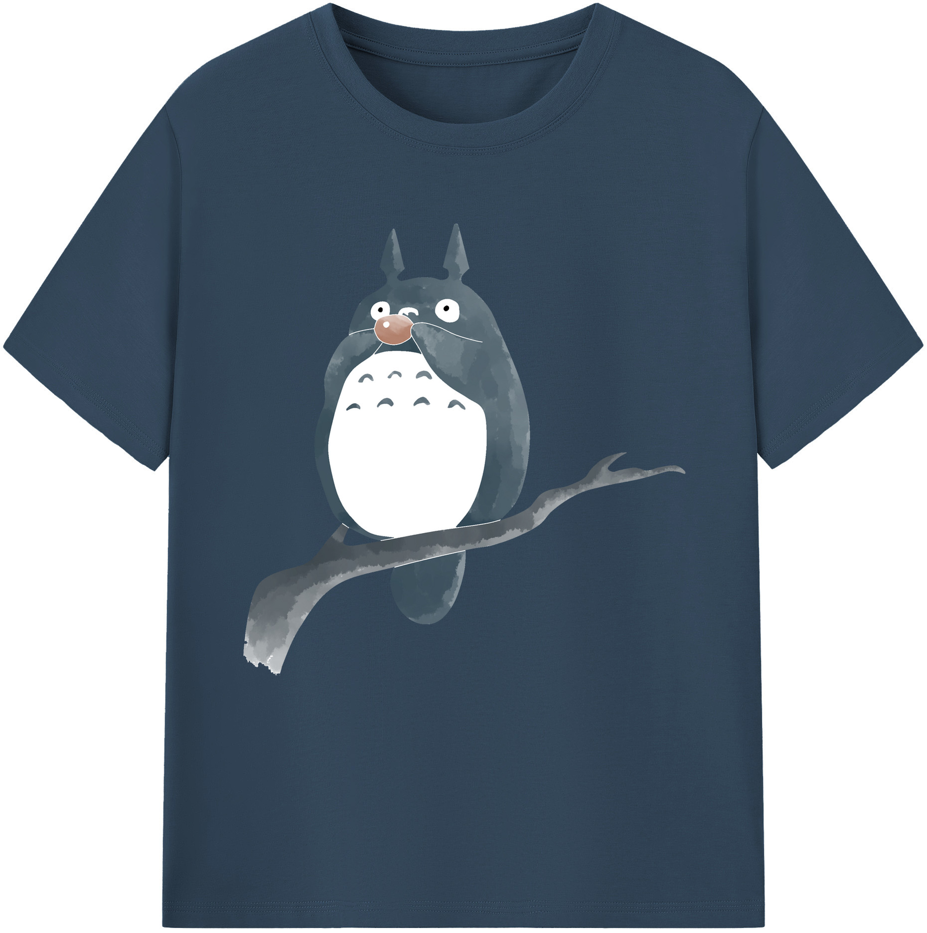 （画像用） となりのトトロ 草壁メイ 草壁サツキ My Neighbor Totoro Satsuki Kusakabe Mei Kusakabe レディースカジュアルプリントTシャツ（綿100％）