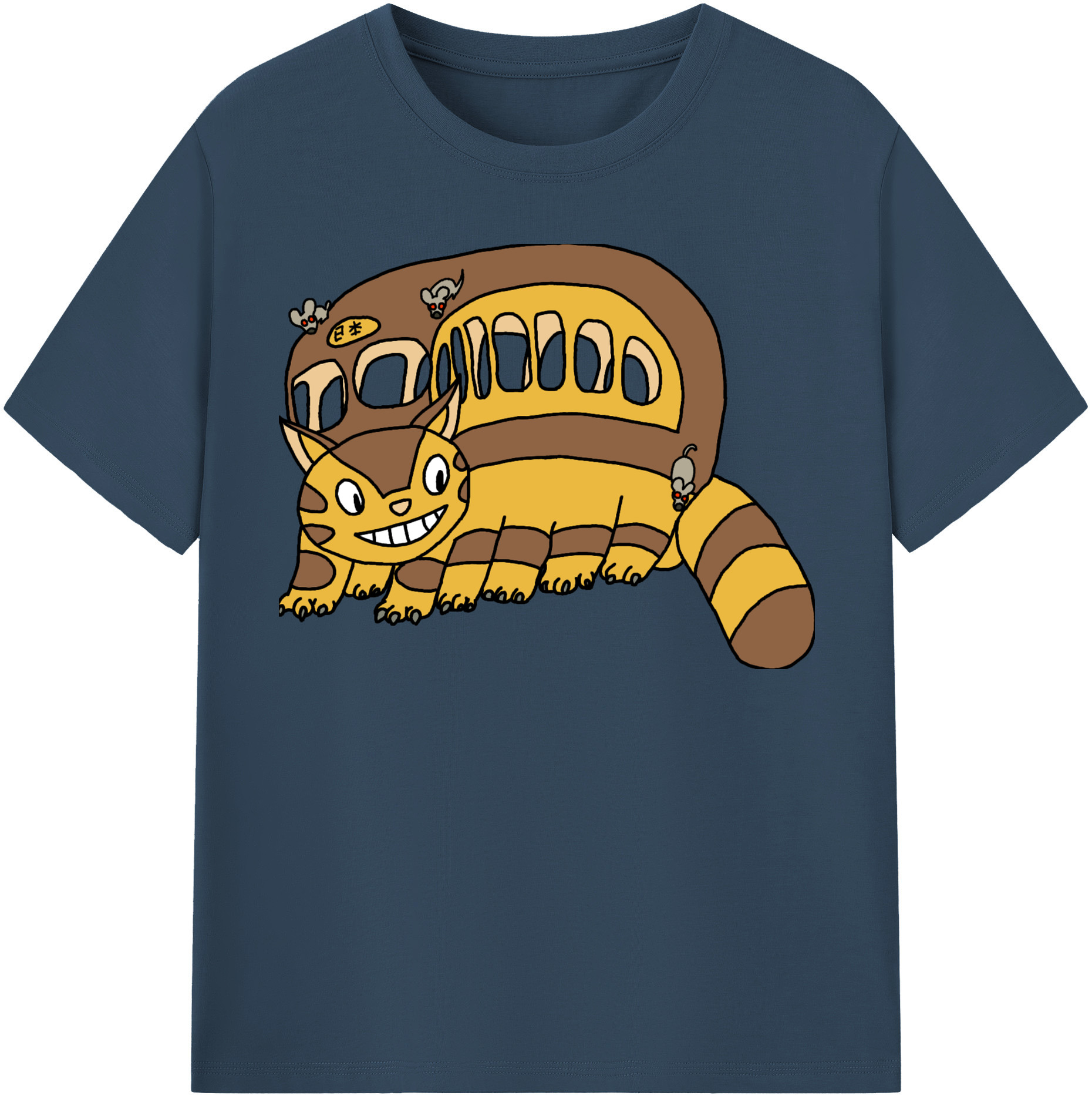 （画像用） となりのトトロ 草壁メイ 草壁サツキ My Neighbor Totoro Satsuki Kusakabe Mei Kusakabe レディースカジュアルプリントTシャツ（綿100％）