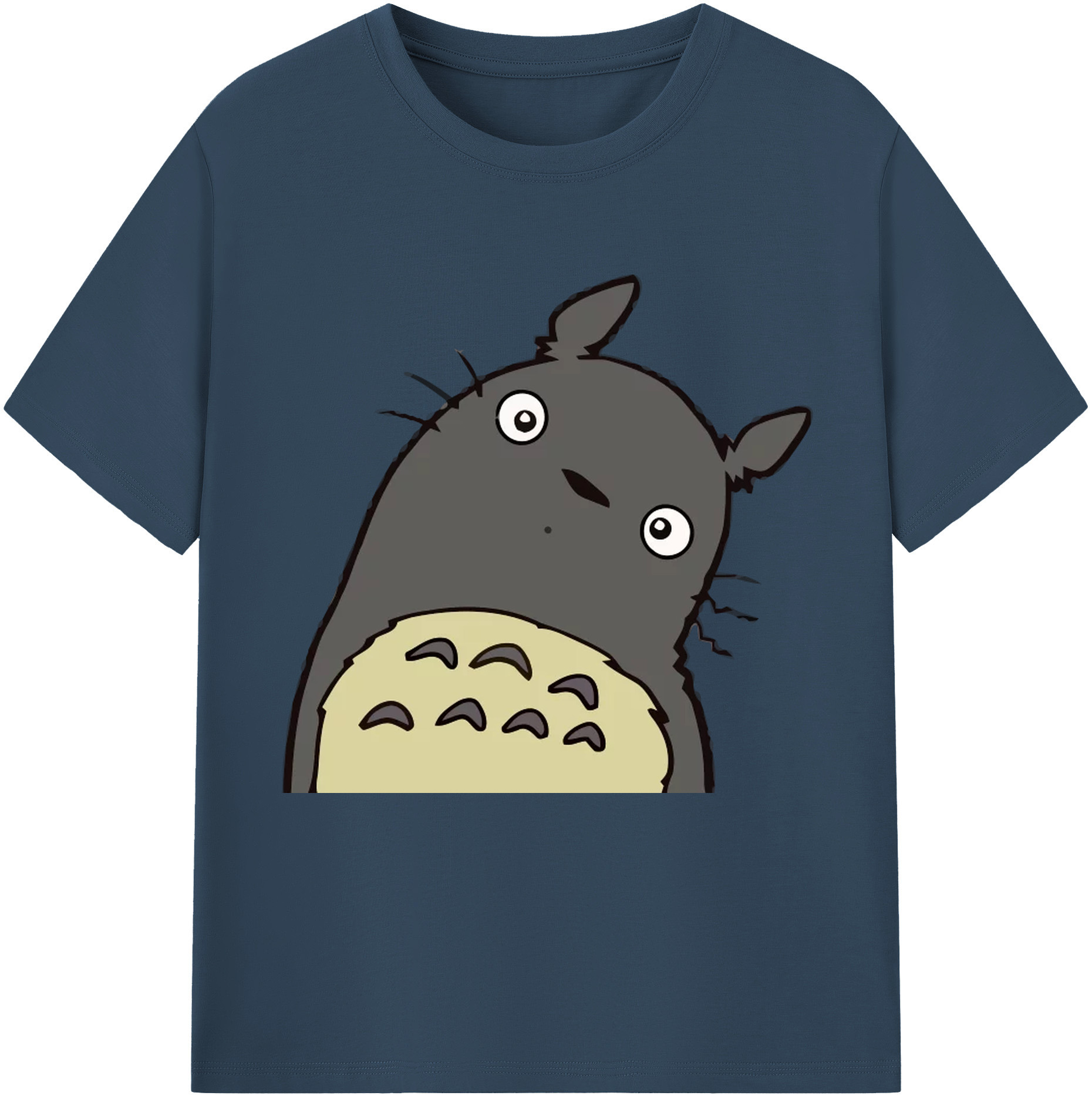 （画像用） となりのトトロ 草壁メイ 草壁サツキ My Neighbor Totoro Satsuki Kusakabe Mei Kusakabe レディースカジュアルプリントTシャツ（綿100％）