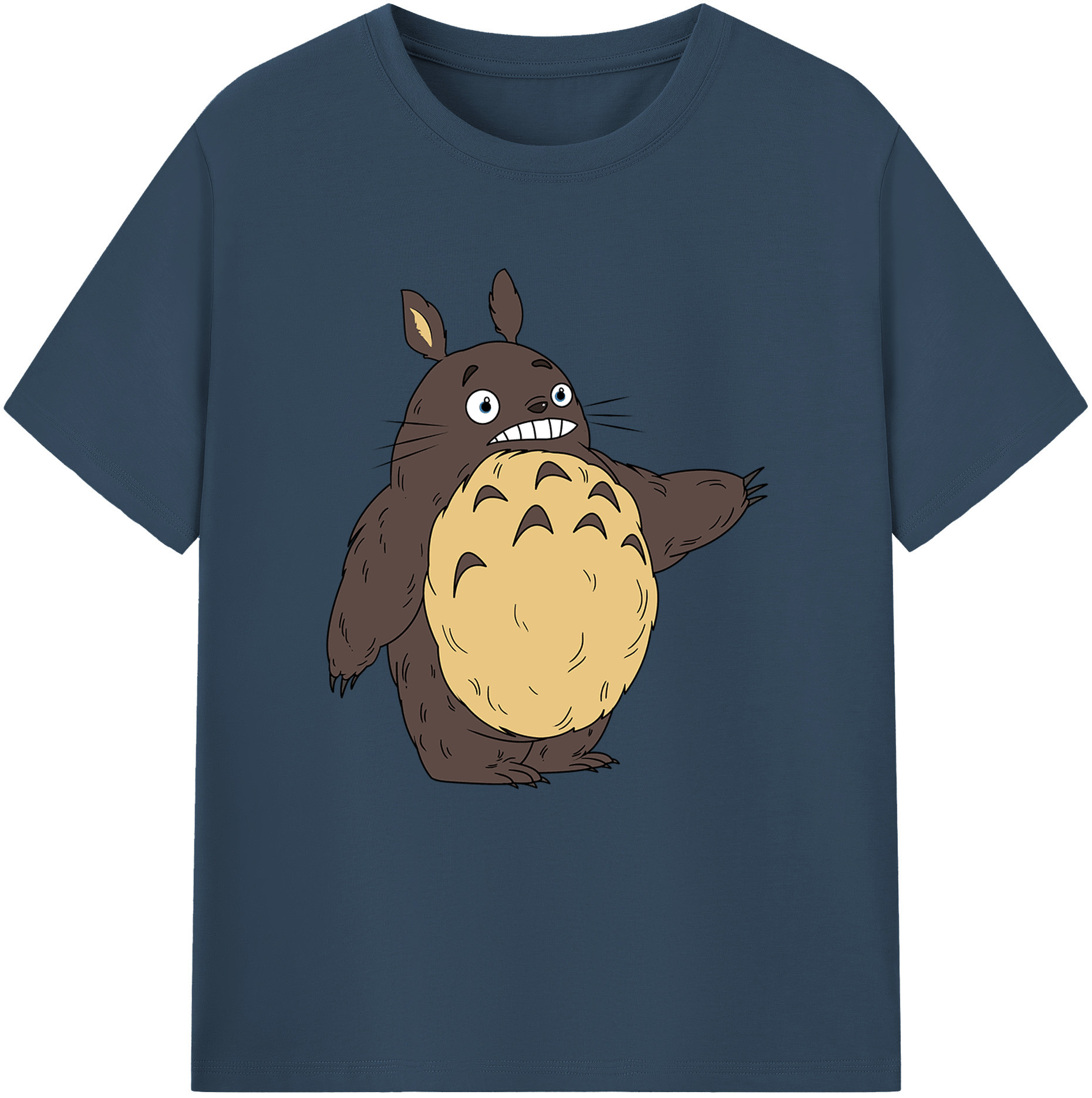 （画像用） となりのトトロ 草壁メイ 草壁サツキ My Neighbor Totoro Satsuki Kusakabe Mei Kusakabe レディースカジュアルプリントTシャツ（綿100％）