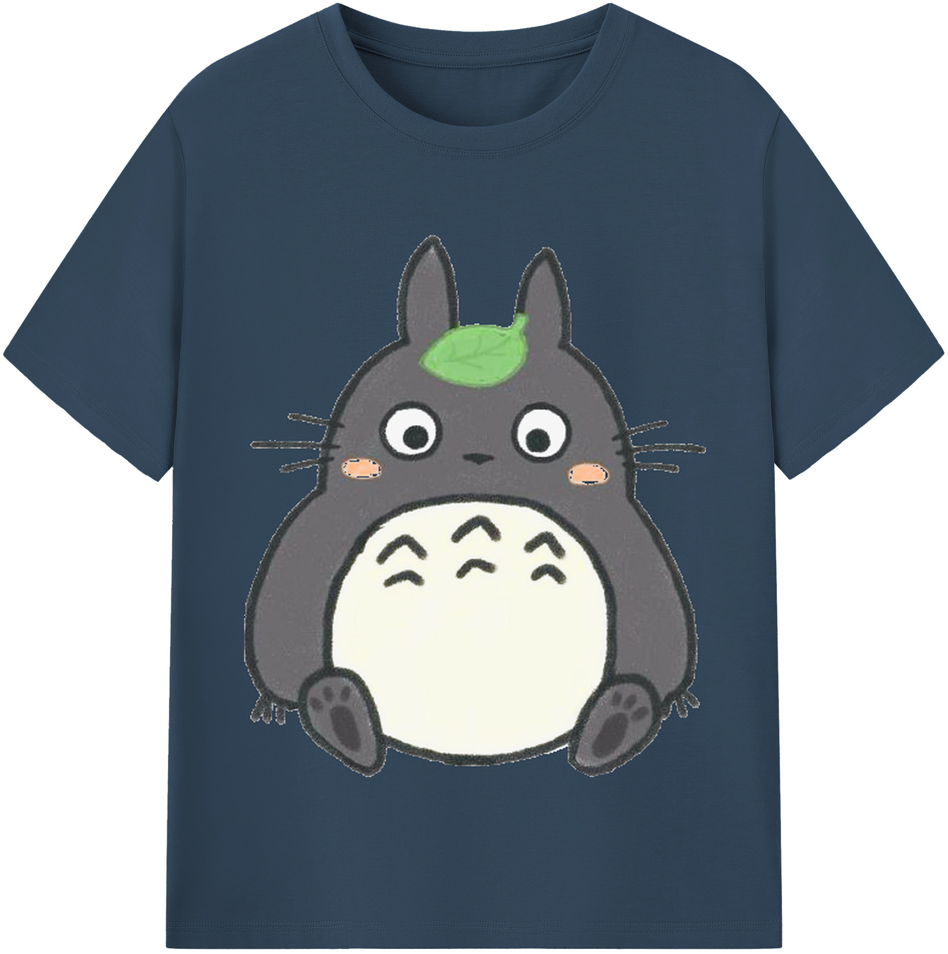 （画像用） となりのトトロ 草壁メイ 草壁サツキ My Neighbor Totoro Satsuki Kusakabe Mei Kusakabe レディースカジュアルプリントTシャツ（綿100％）