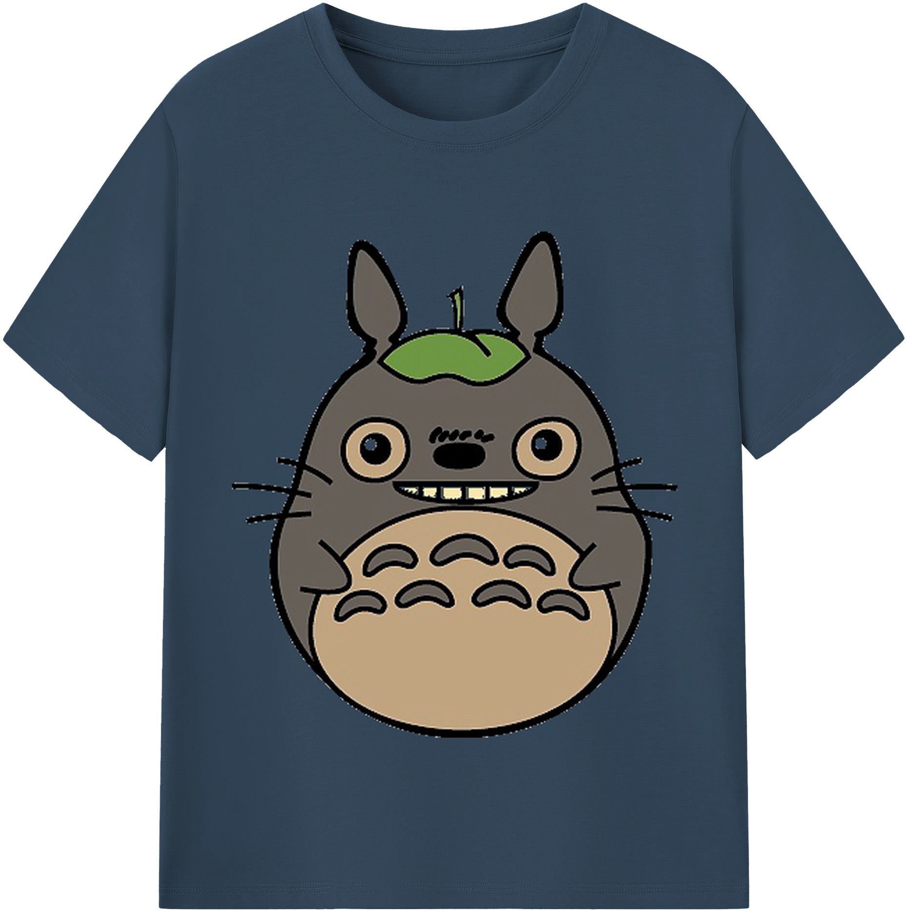 （画像用） となりのトトロ 草壁メイ 草壁サツキ My Neighbor Totoro Satsuki Kusakabe Mei Kusakabe レディースカジュアルプリントTシャツ（綿100％）