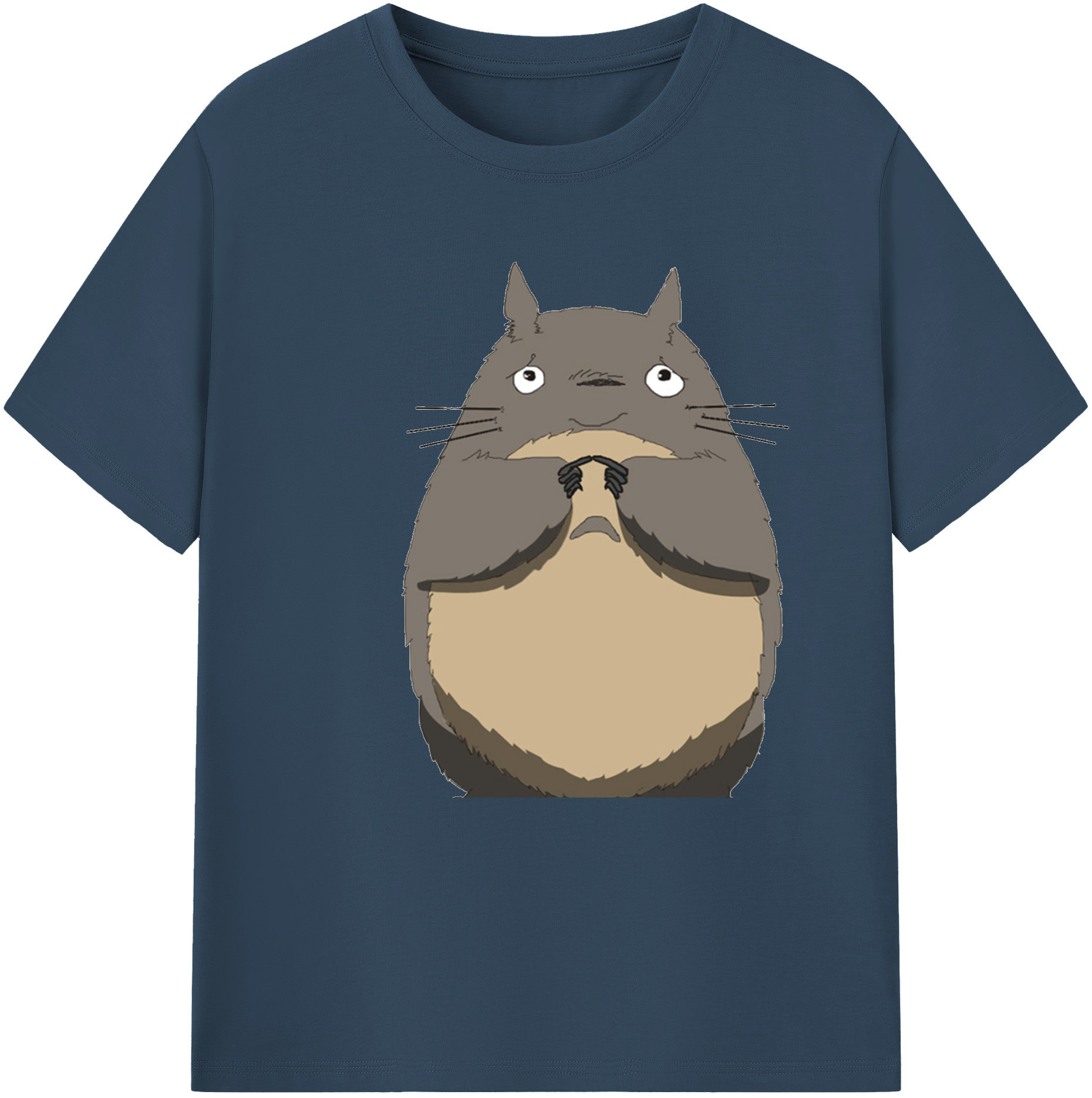 （画像用） となりのトトロ 草壁メイ 草壁サツキ My Neighbor Totoro Satsuki Kusakabe Mei Kusakabe レディースカジュアルプリントTシャツ（綿100％）