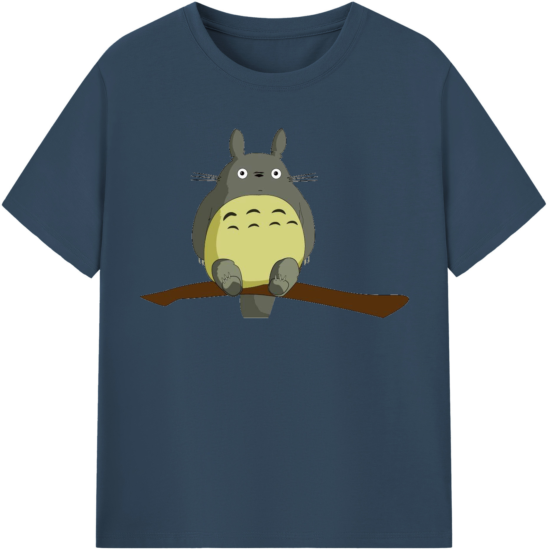 （画像用） となりのトトロ 草壁メイ 草壁サツキ My Neighbor Totoro Satsuki Kusakabe Mei Kusakabe レディースカジュアルプリントTシャツ（綿100％）