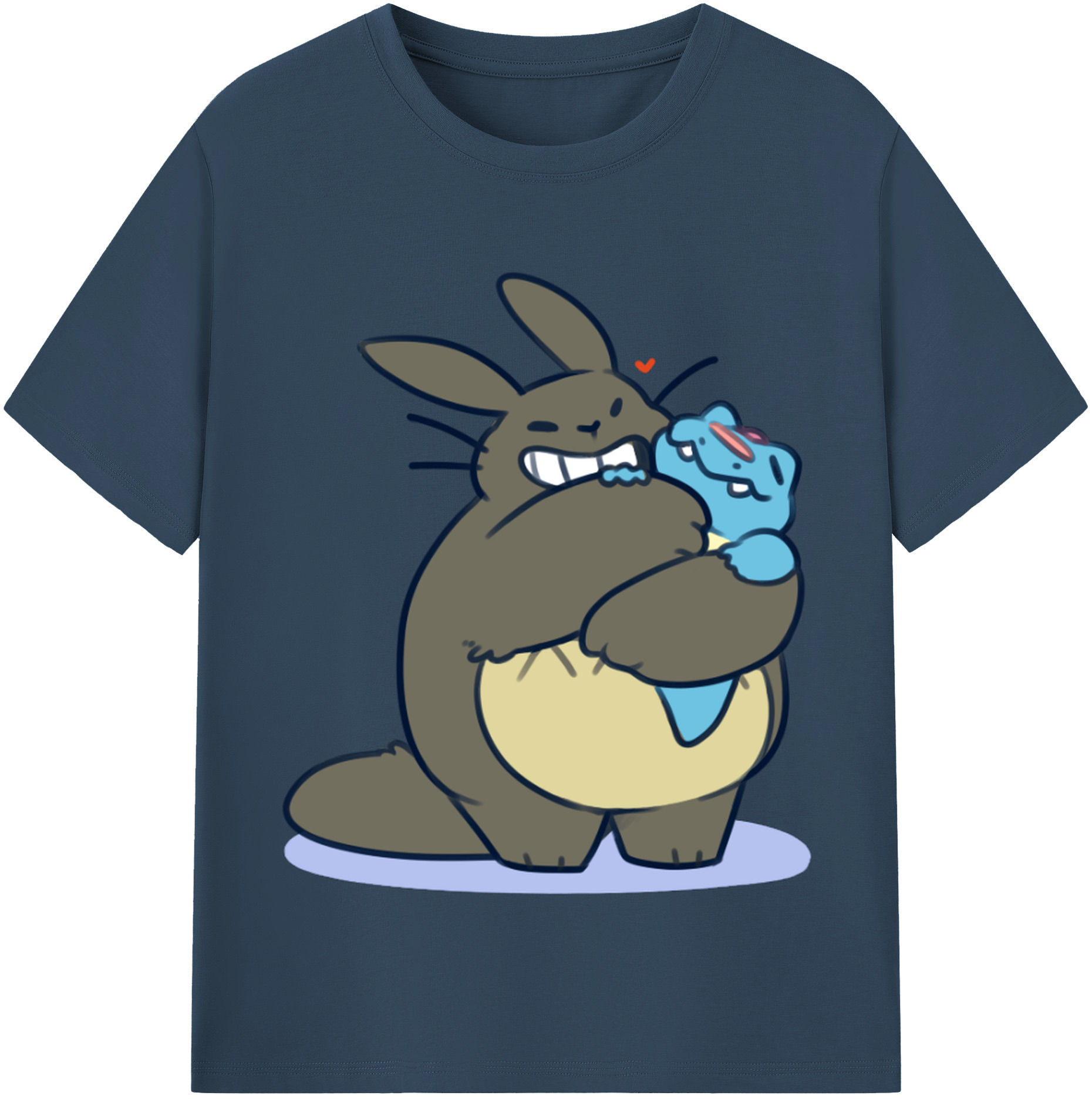 （画像用） となりのトトロ 草壁メイ 草壁サツキ My Neighbor Totoro Satsuki Kusakabe Mei Kusakabe レディースカジュアルプリントTシャツ（綿100％）