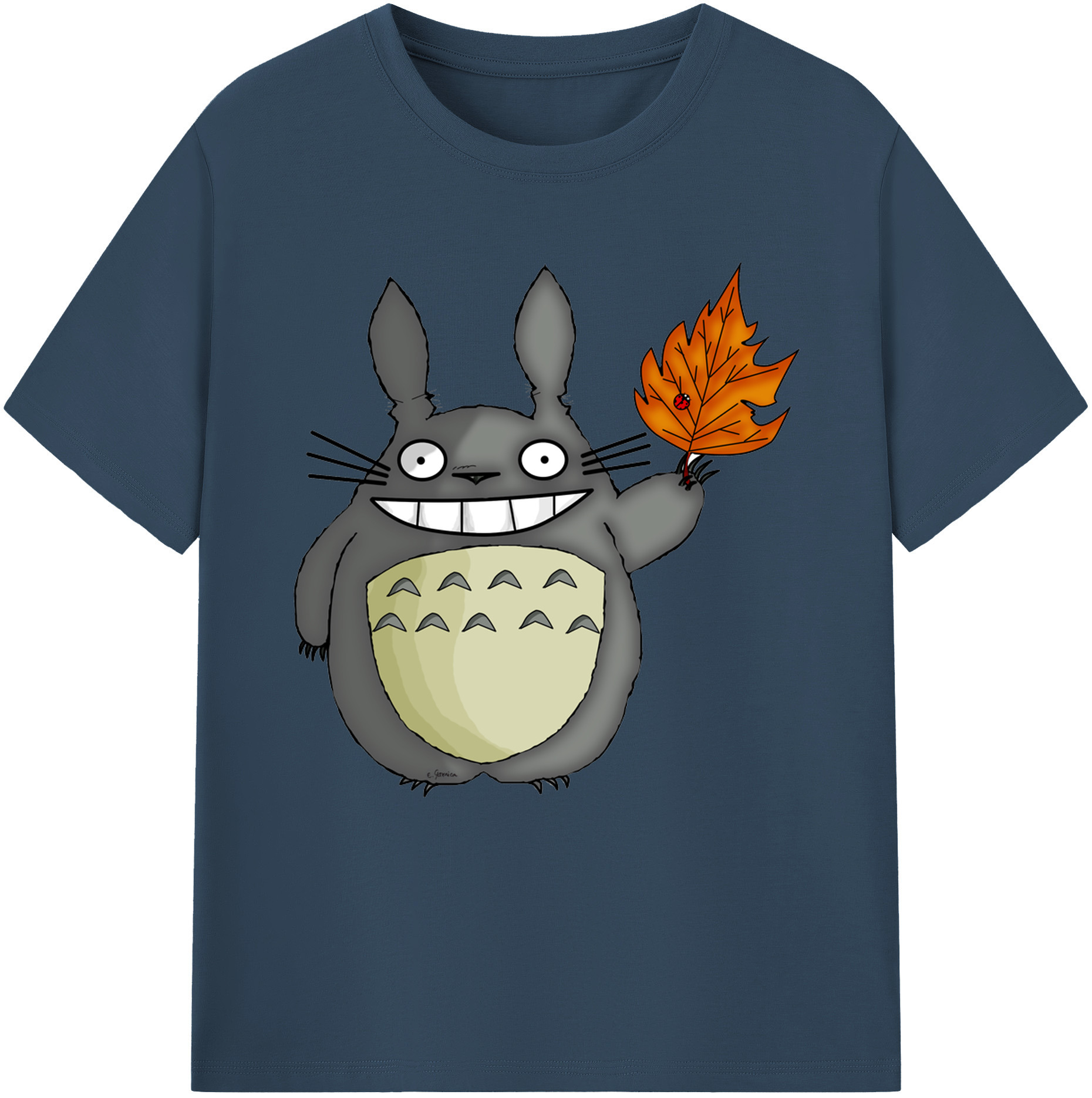（画像用） となりのトトロ 草壁メイ 草壁サツキ My Neighbor Totoro Satsuki Kusakabe Mei Kusakabe レディースカジュアルプリントTシャツ（綿100％）