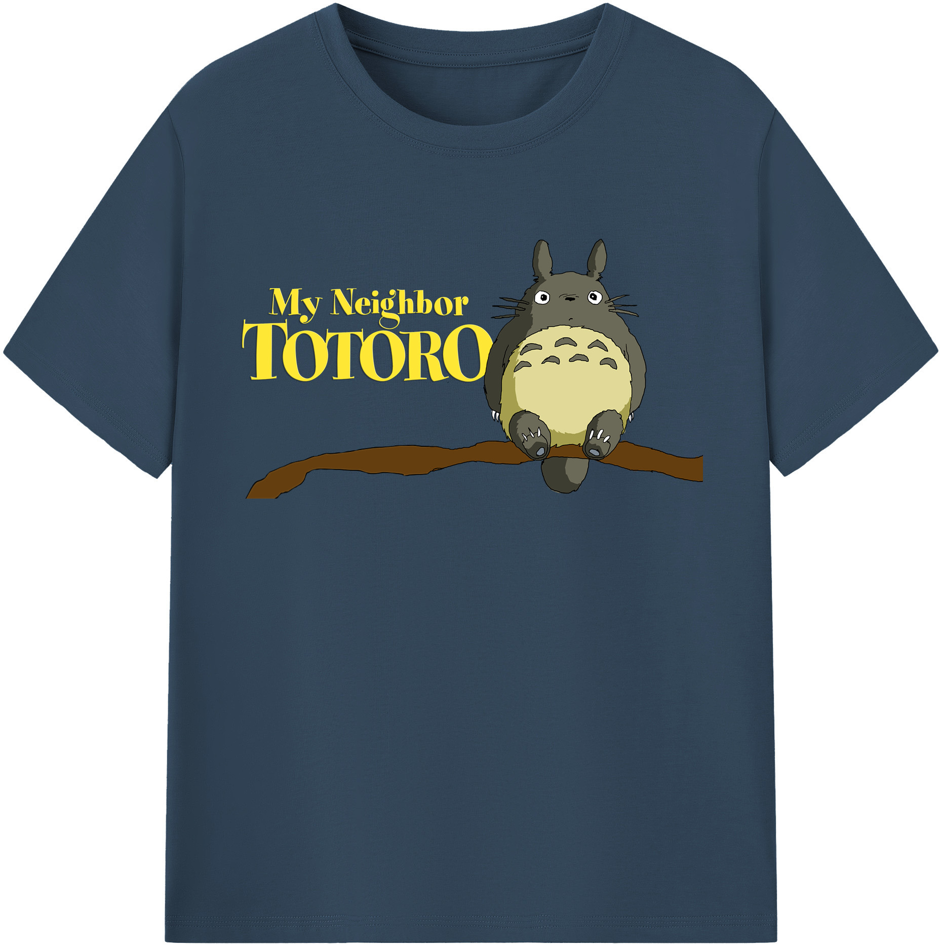 （画像用） となりのトトロ 草壁メイ 草壁サツキ My Neighbor Totoro Satsuki Kusakabe Mei Kusakabe レディースカジュアルプリントTシャツ（綿100％）