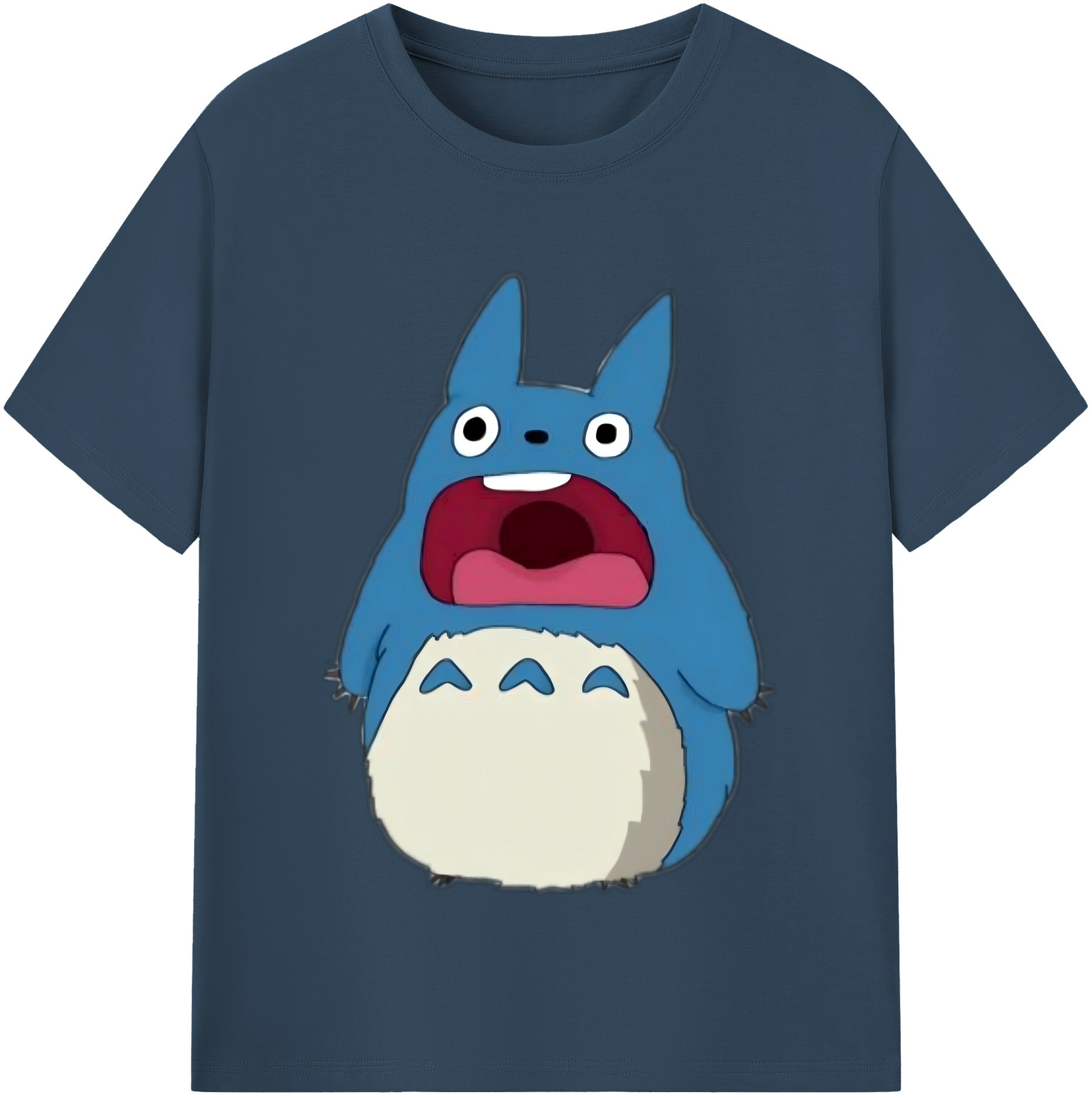 （画像用） となりのトトロ 草壁メイ 草壁サツキ My Neighbor Totoro Satsuki Kusakabe Mei Kusakabe レディースカジュアルプリントTシャツ（綿100％）