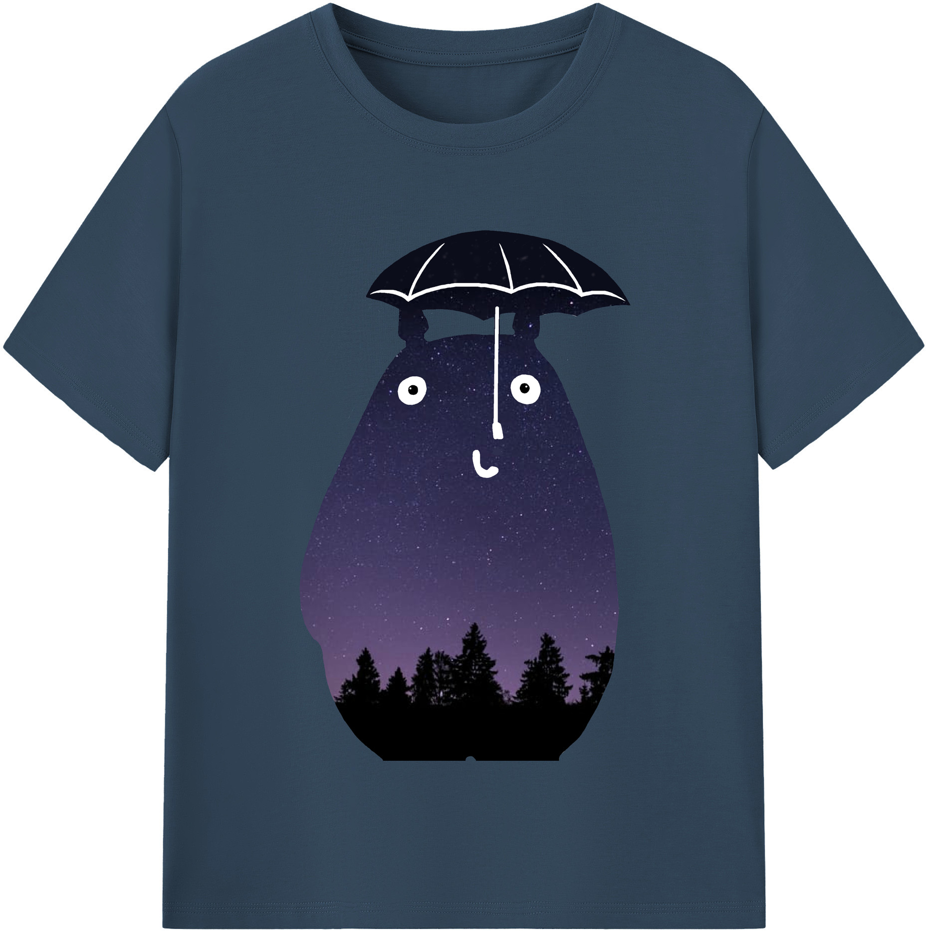 （画像用） となりのトトロ 草壁メイ 草壁サツキ My Neighbor Totoro Satsuki Kusakabe Mei Kusakabe レディースカジュアルプリントTシャツ（綿100％）
