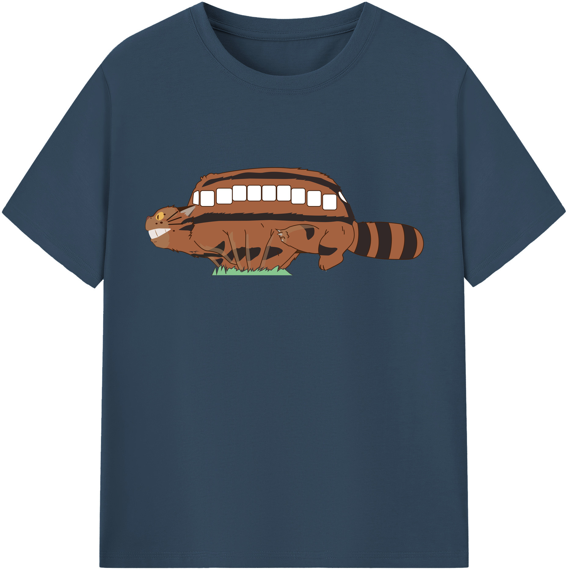 （画像用） となりのトトロ 草壁メイ 草壁サツキ My Neighbor Totoro Satsuki Kusakabe Mei Kusakabe レディースカジュアルプリントTシャツ（綿100％）