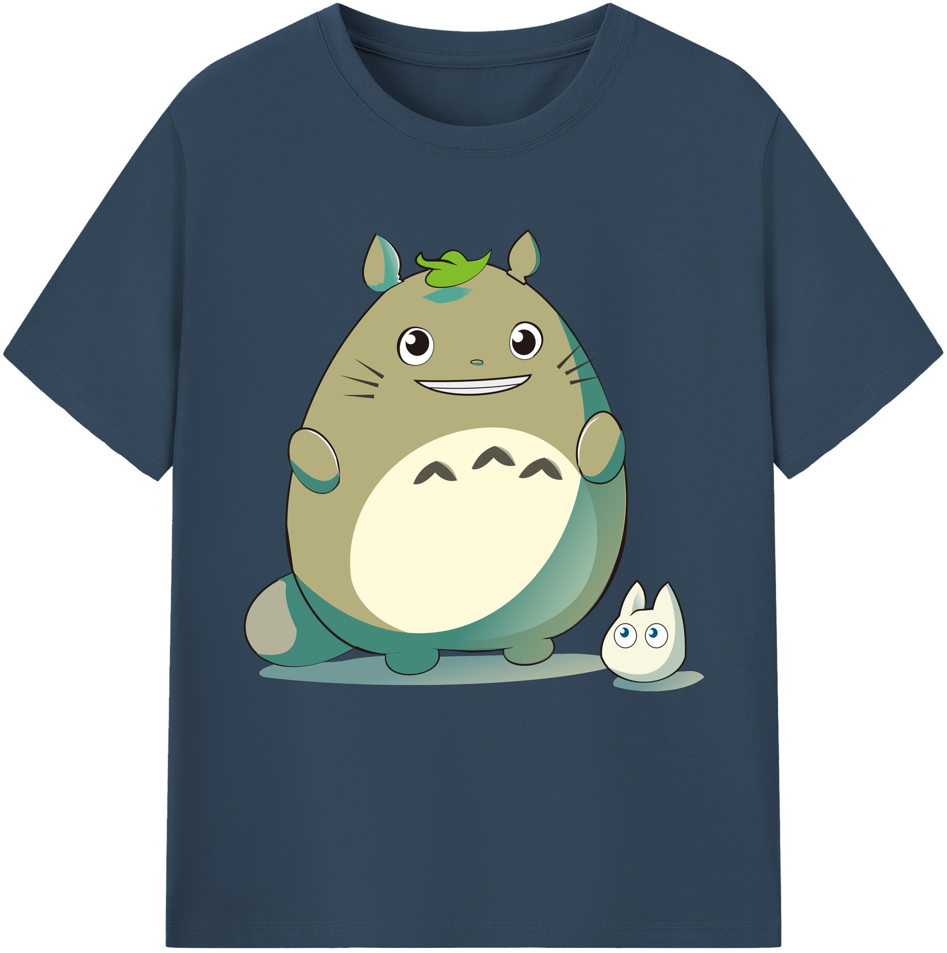 （画像用） となりのトトロ 草壁メイ 草壁サツキ My Neighbor Totoro Satsuki Kusakabe Mei Kusakabe レディースカジュアルプリントTシャツ（綿100％）