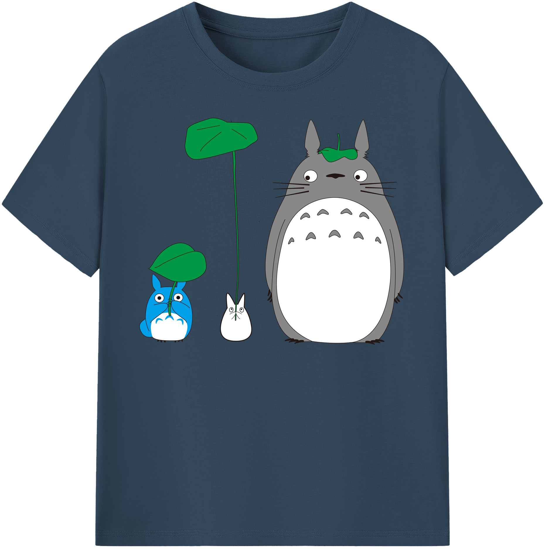 （画像用） となりのトトロ 草壁メイ 草壁サツキ My Neighbor Totoro Satsuki Kusakabe Mei Kusakabe レディースカジュアルプリントTシャツ（綿100％）