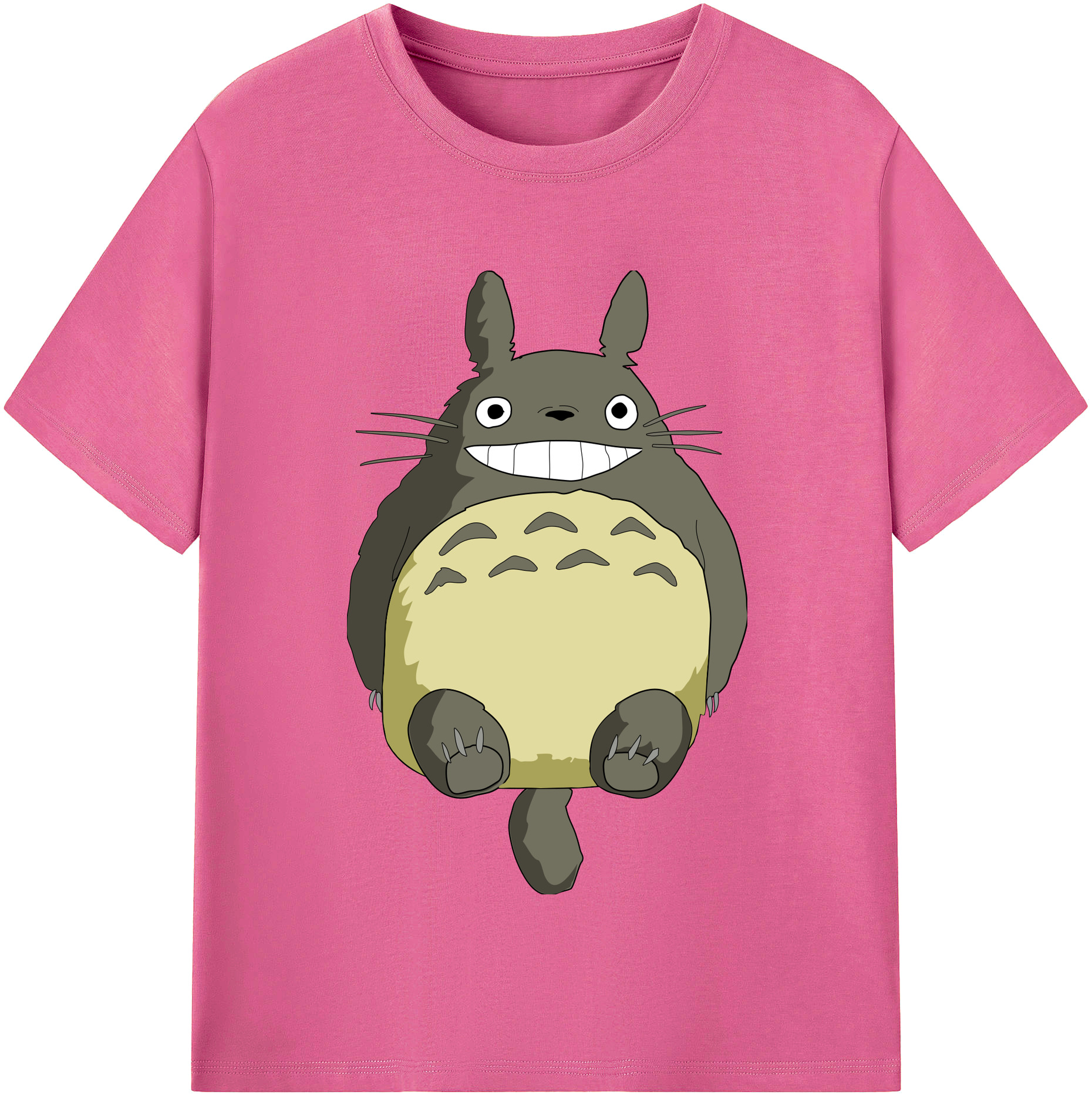 （画像用） となりのトトロ 草壁メイ 草壁サツキ My Neighbor Totoro Satsuki Kusakabe Mei Kusakabe レディースカジュアルプリントTシャツ（綿100％）