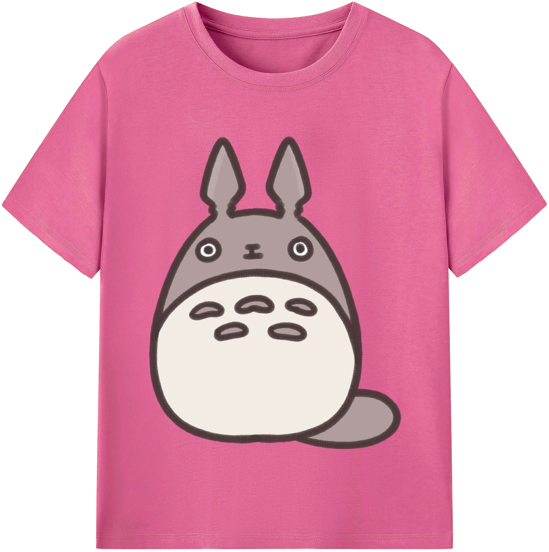 （画像用） となりのトトロ 草壁メイ 草壁サツキ My Neighbor Totoro Satsuki Kusakabe Mei Kusakabe レディースカジュアルプリントTシャツ（綿100％）