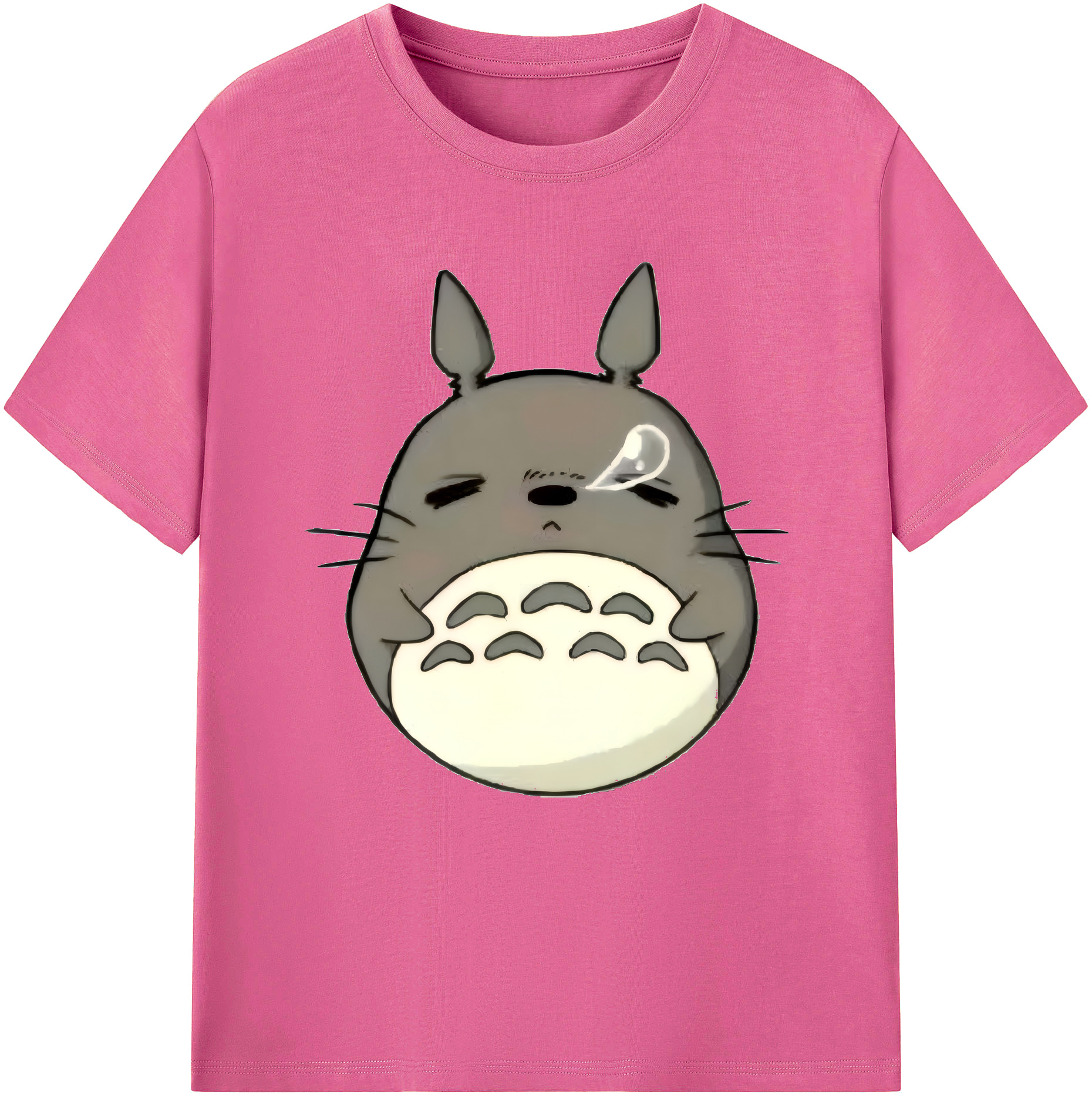 （画像用） となりのトトロ 草壁メイ 草壁サツキ My Neighbor Totoro Satsuki Kusakabe Mei Kusakabe レディースカジュアルプリントTシャツ（綿100％）
