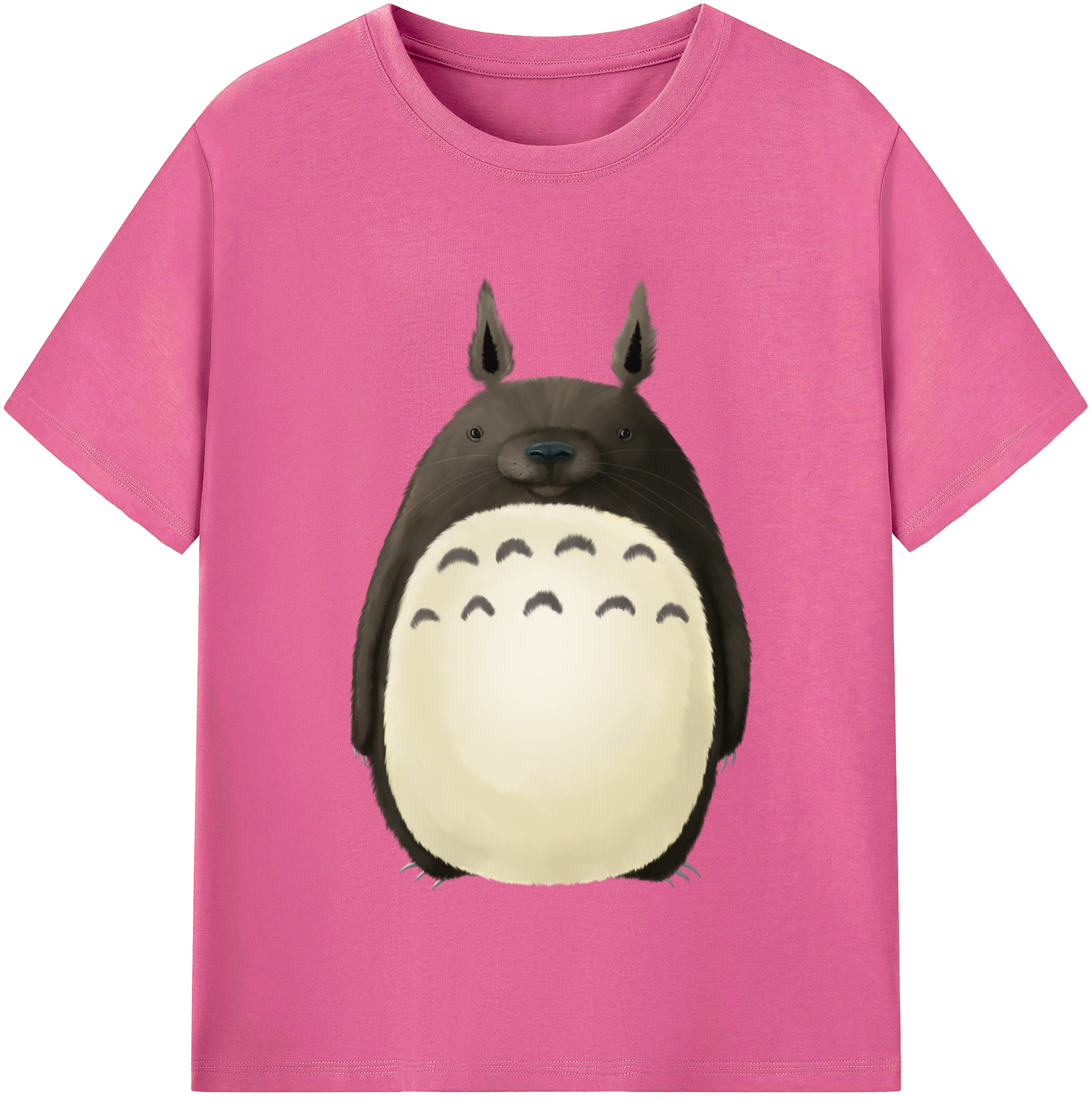 （画像用） となりのトトロ 草壁メイ 草壁サツキ My Neighbor Totoro Satsuki Kusakabe Mei Kusakabe レディースカジュアルプリントTシャツ（綿100％）