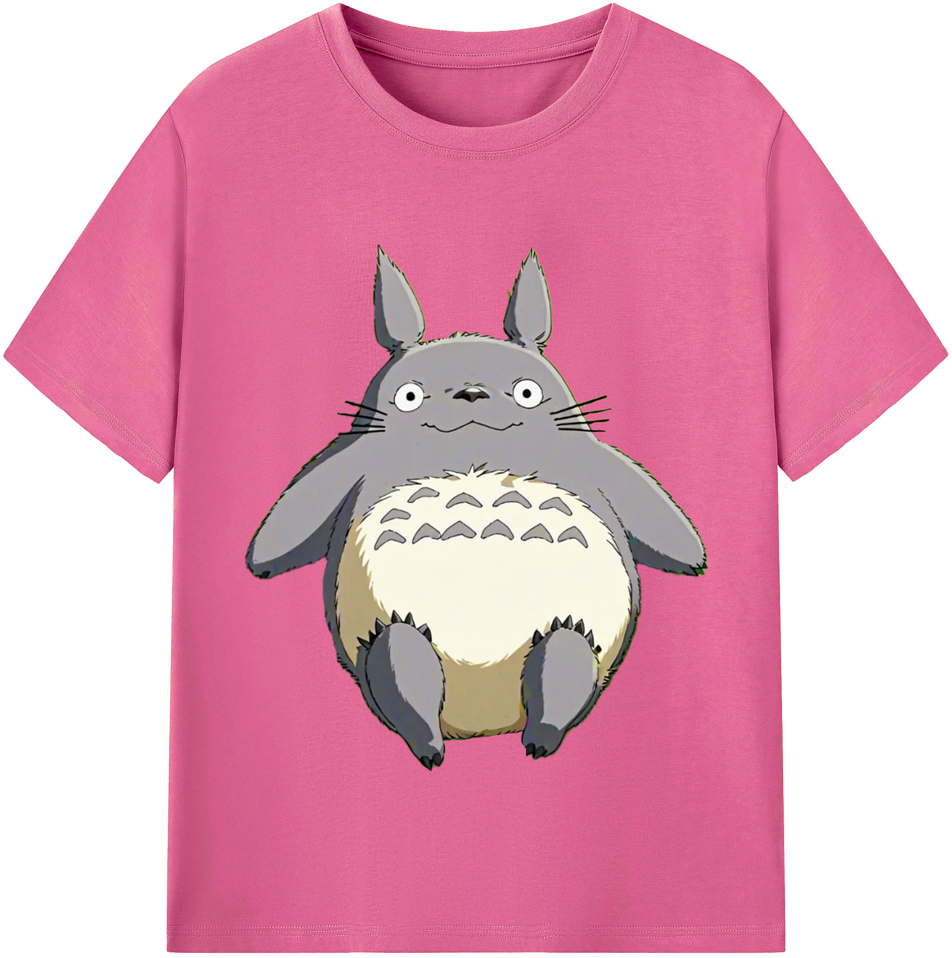 （画像用） となりのトトロ 草壁メイ 草壁サツキ My Neighbor Totoro Satsuki Kusakabe Mei Kusakabe レディースカジュアルプリントTシャツ（綿100％）