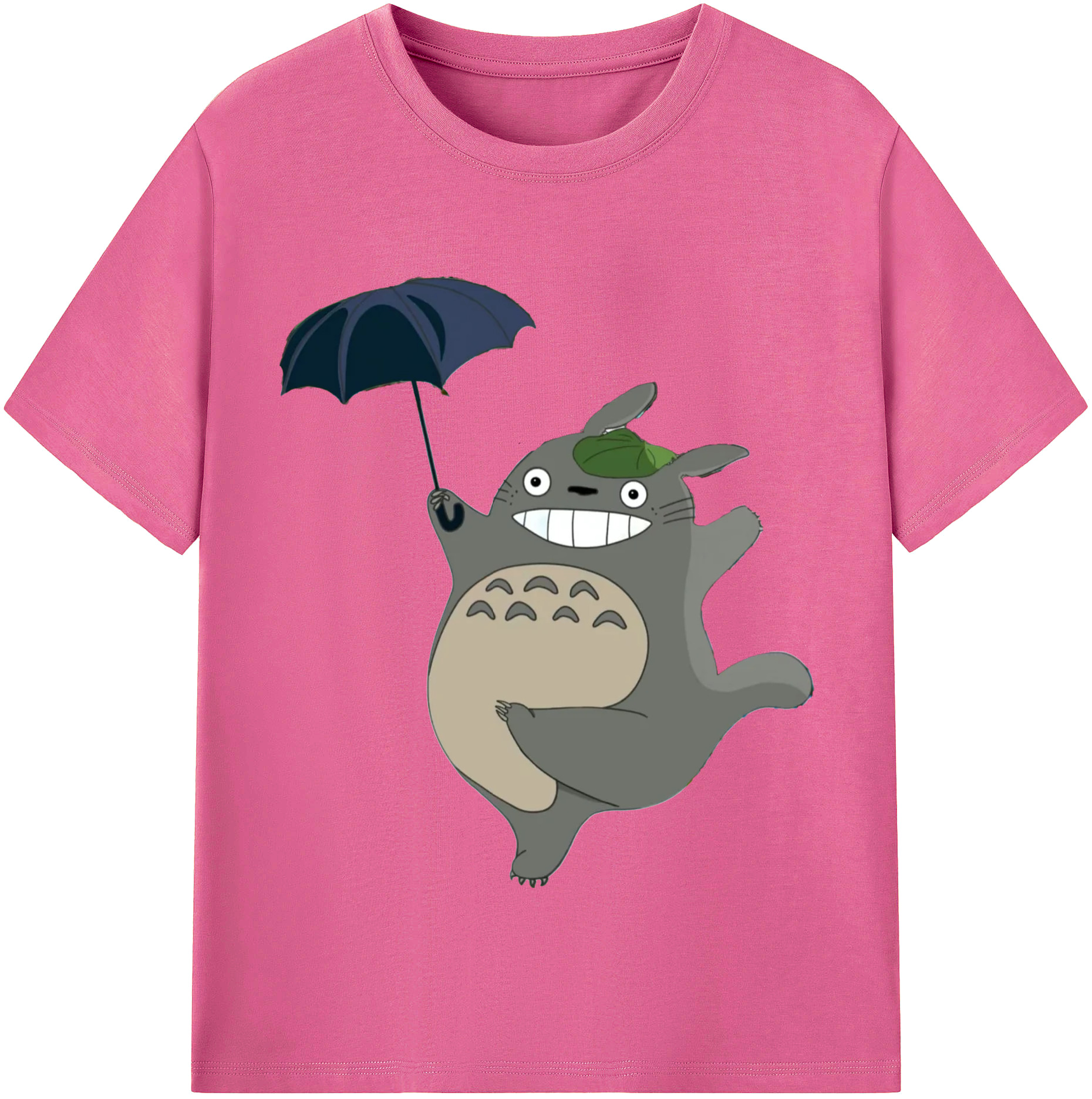 （画像用） となりのトトロ 草壁メイ 草壁サツキ My Neighbor Totoro Satsuki Kusakabe Mei Kusakabe レディースカジュアルプリントTシャツ（綿100％）