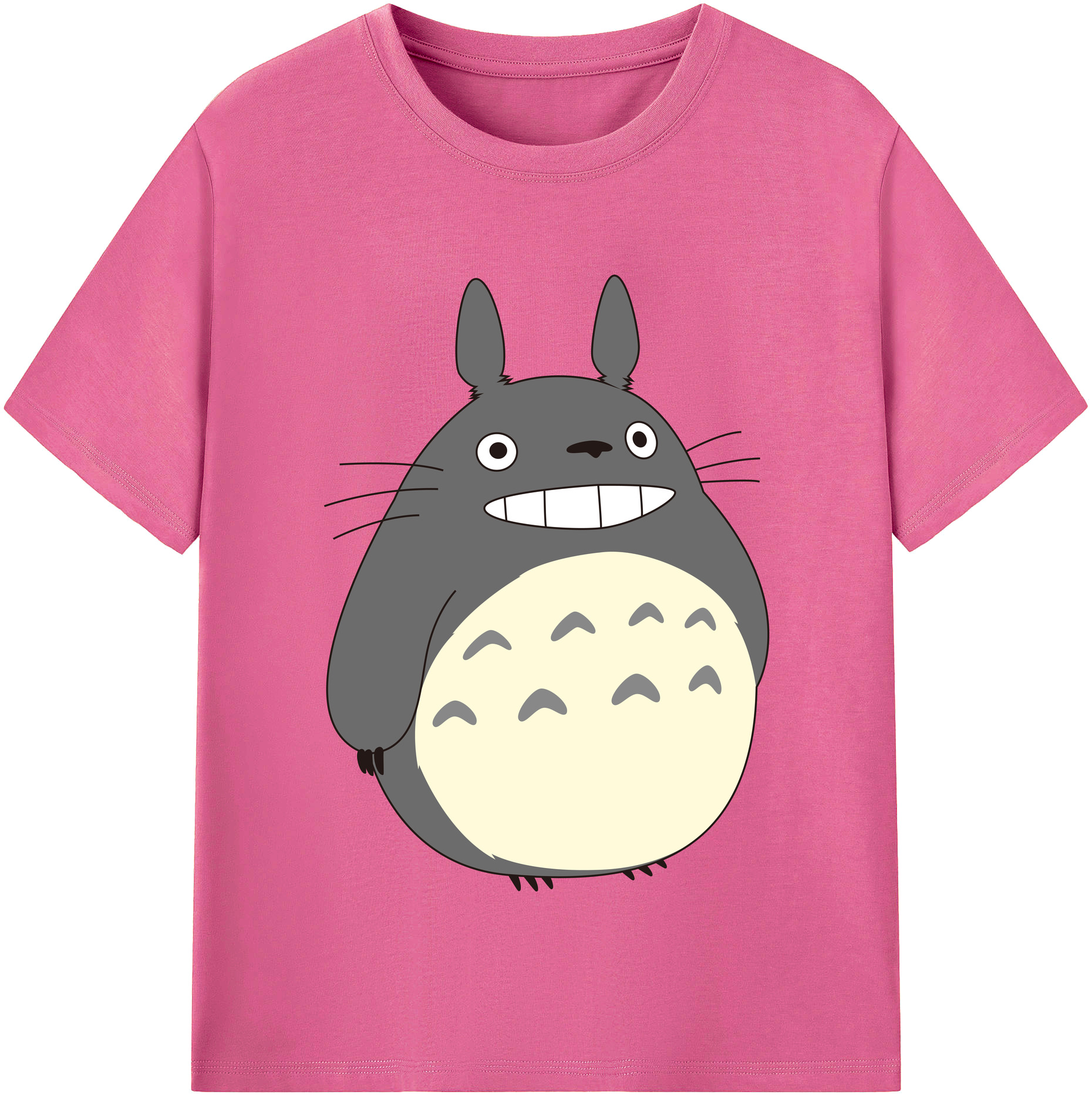 （画像用） となりのトトロ 草壁メイ 草壁サツキ My Neighbor Totoro Satsuki Kusakabe Mei Kusakabe レディースカジュアルプリントTシャツ（綿100％）