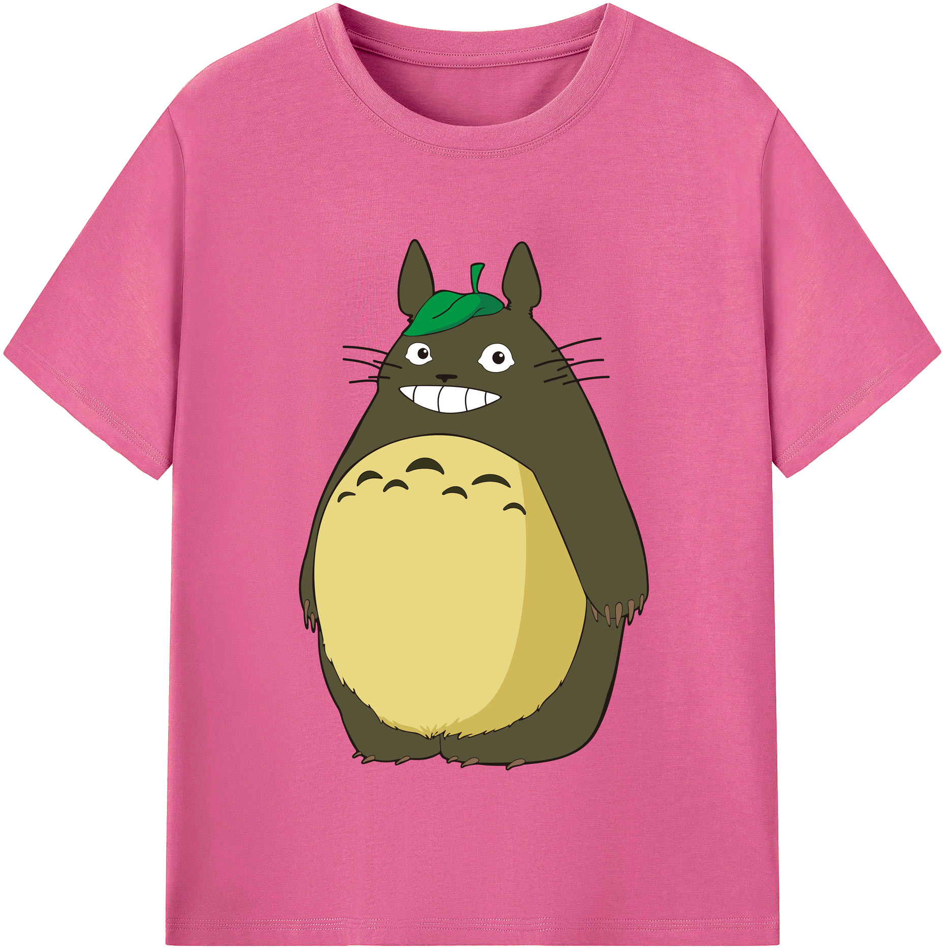 （画像用） となりのトトロ 草壁メイ 草壁サツキ My Neighbor Totoro Satsuki Kusakabe Mei Kusakabe レディースカジュアルプリントTシャツ（綿100％）