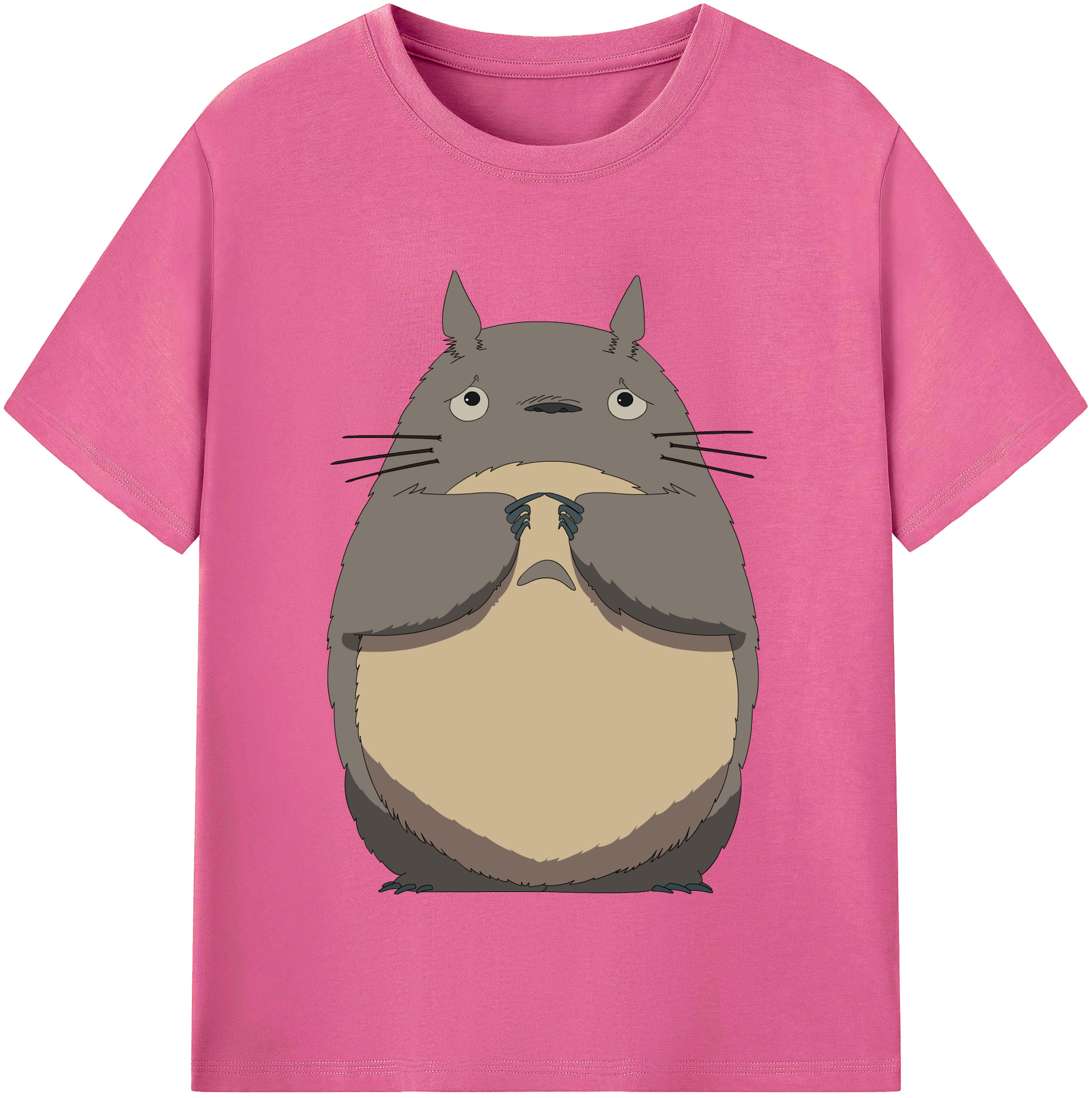 （画像用） となりのトトロ 草壁メイ 草壁サツキ My Neighbor Totoro Satsuki Kusakabe Mei Kusakabe レディースカジュアルプリントTシャツ（綿100％）