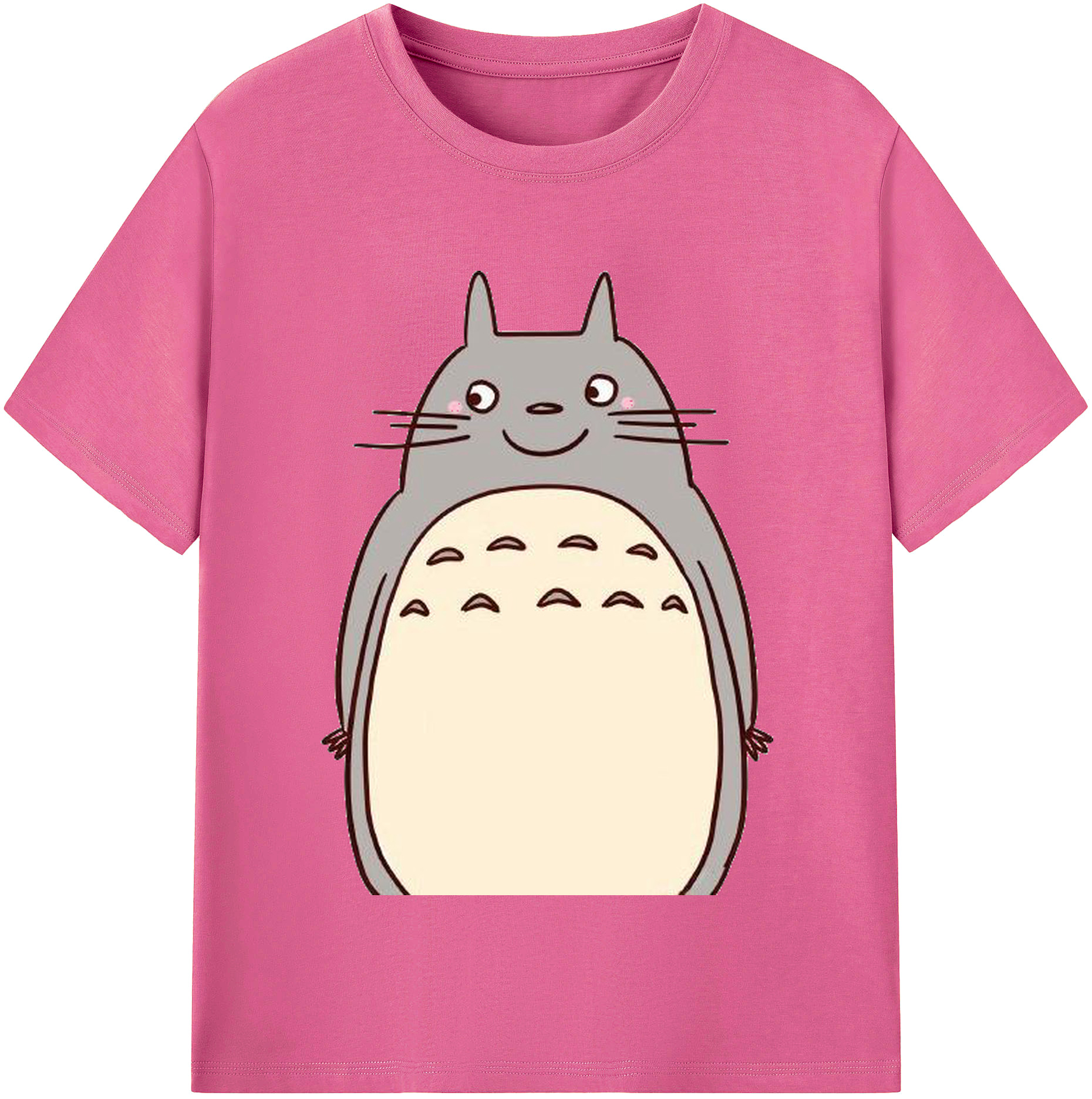 （画像用） となりのトトロ 草壁メイ 草壁サツキ My Neighbor Totoro Satsuki Kusakabe Mei Kusakabe レディースカジュアルプリントTシャツ（綿100％）
