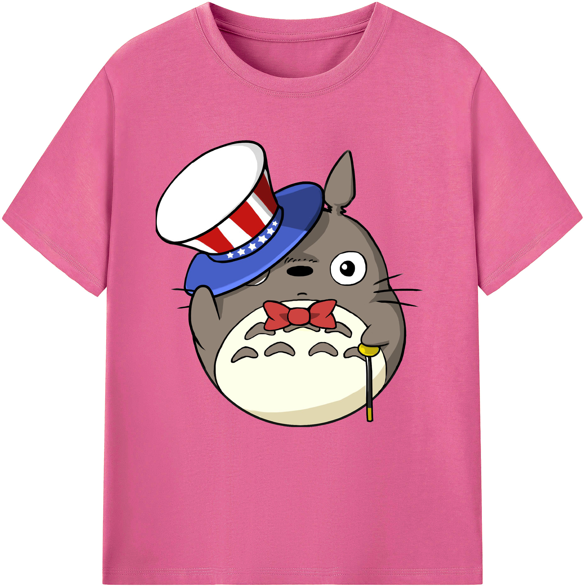 （画像用） となりのトトロ 草壁メイ 草壁サツキ My Neighbor Totoro Satsuki Kusakabe Mei Kusakabe レディースカジュアルプリントTシャツ（綿100％）