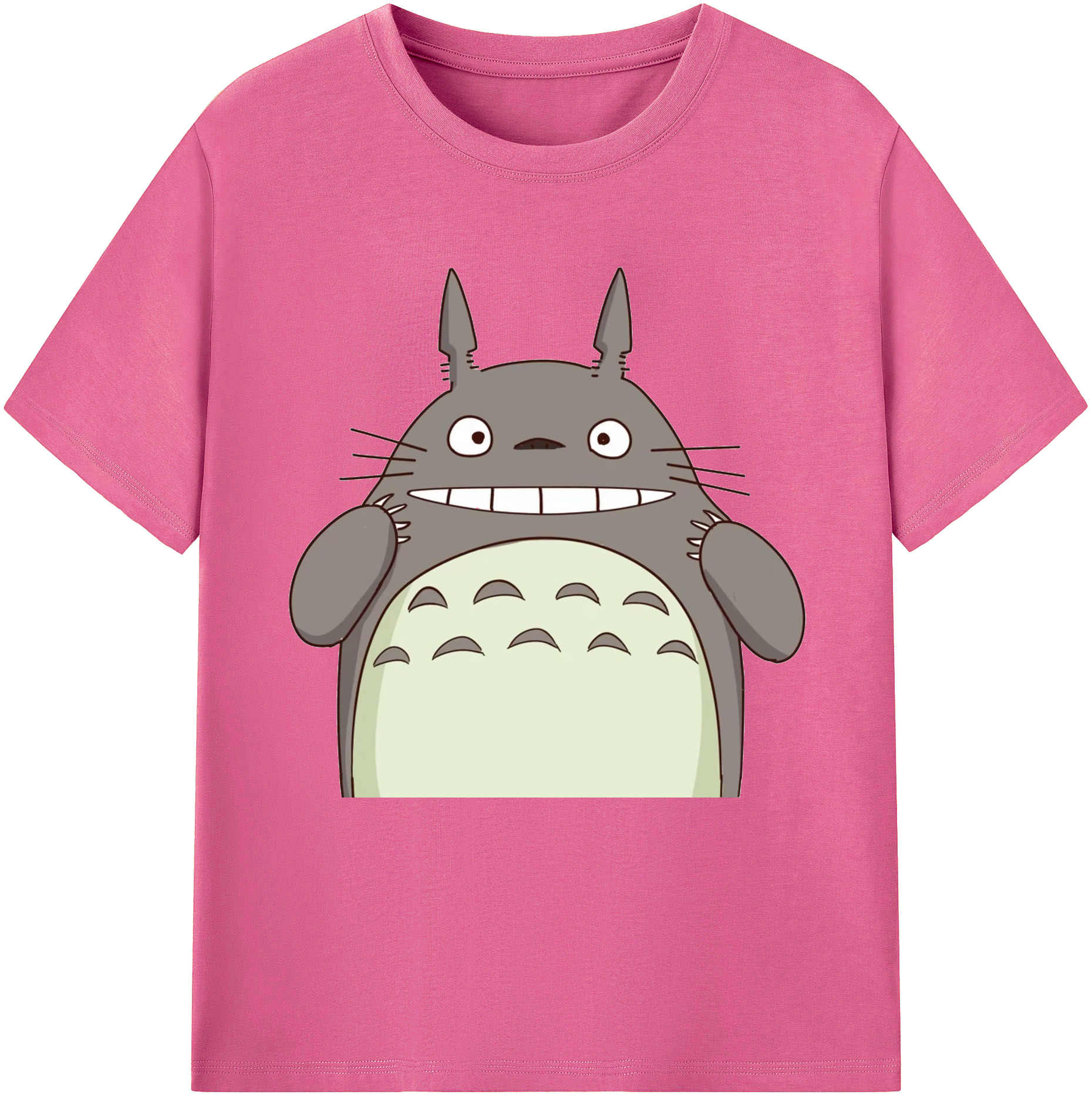 （画像用） となりのトトロ 草壁メイ 草壁サツキ My Neighbor Totoro Satsuki Kusakabe Mei Kusakabe レディースカジュアルプリントTシャツ（綿100％）
