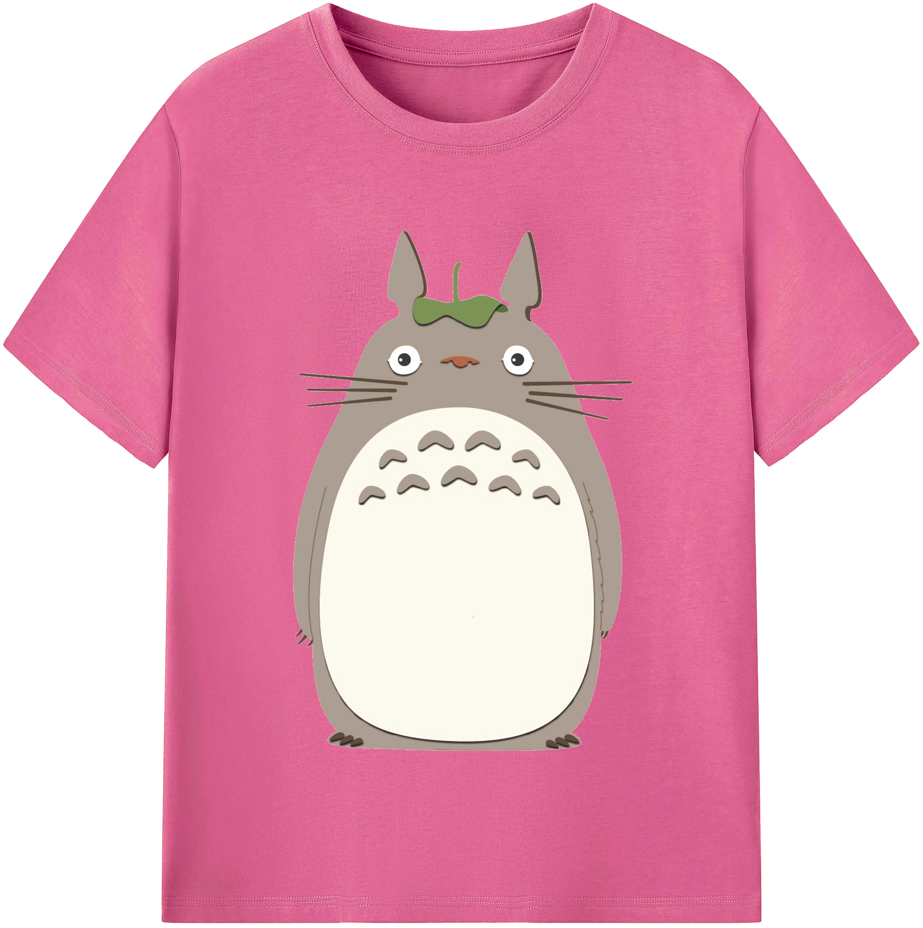 （画像用） となりのトトロ 草壁メイ 草壁サツキ My Neighbor Totoro Satsuki Kusakabe Mei Kusakabe レディースカジュアルプリントTシャツ（綿100％）
