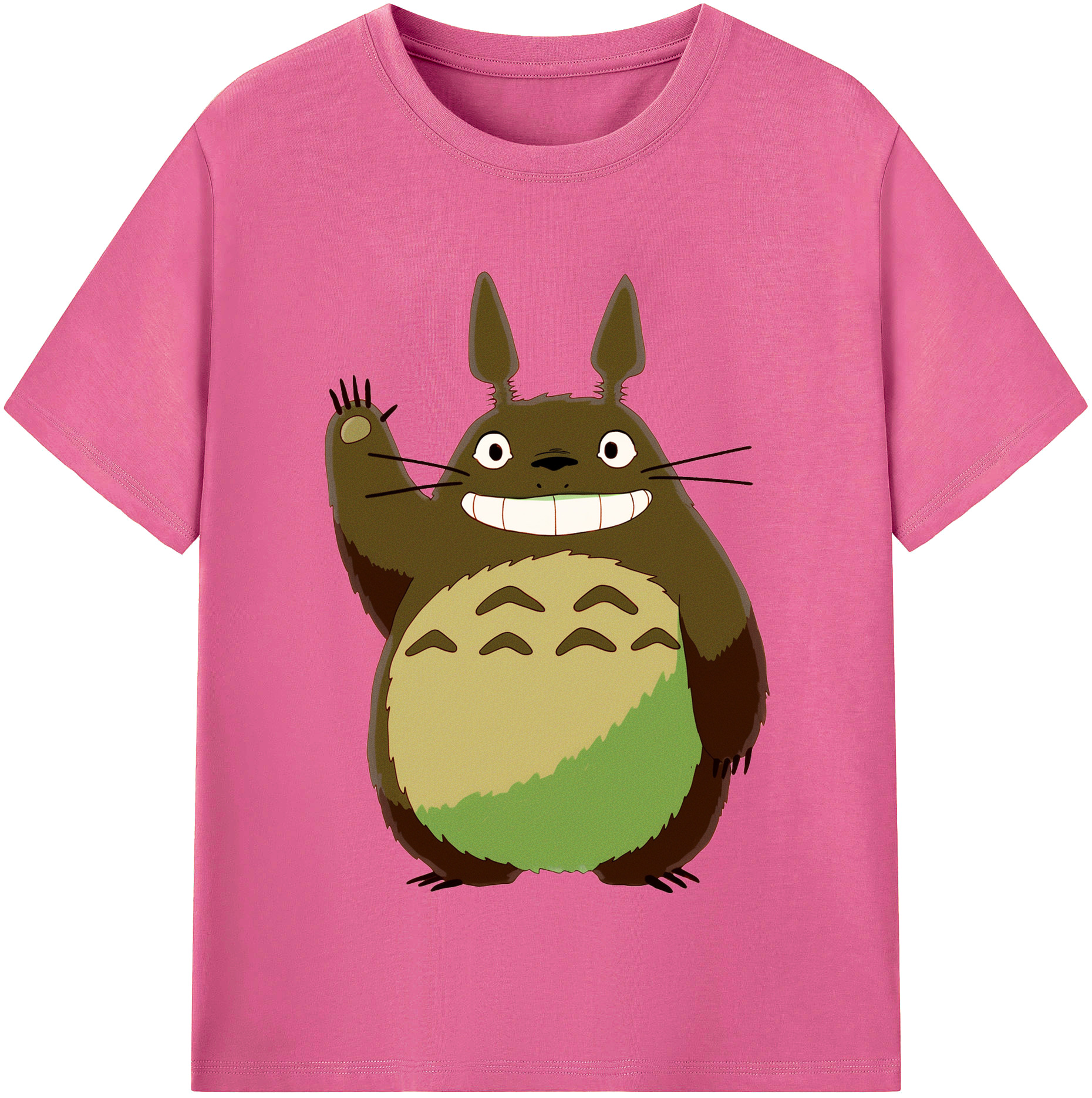 （画像用） となりのトトロ 草壁メイ 草壁サツキ My Neighbor Totoro Satsuki Kusakabe Mei Kusakabe レディースカジュアルプリントTシャツ（綿100％）