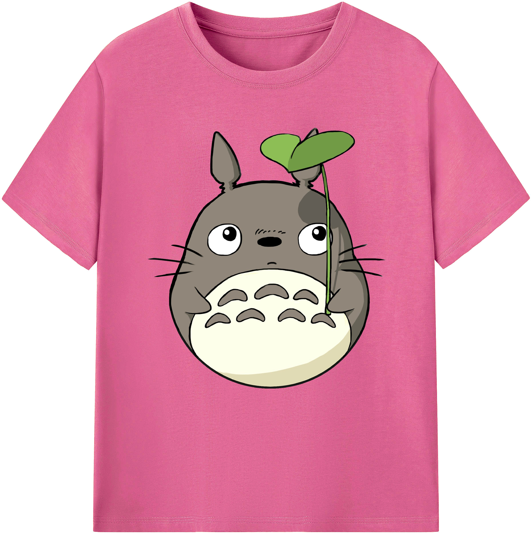 （画像用） となりのトトロ 草壁メイ 草壁サツキ My Neighbor Totoro Satsuki Kusakabe Mei Kusakabe レディースカジュアルプリントTシャツ（綿100％）