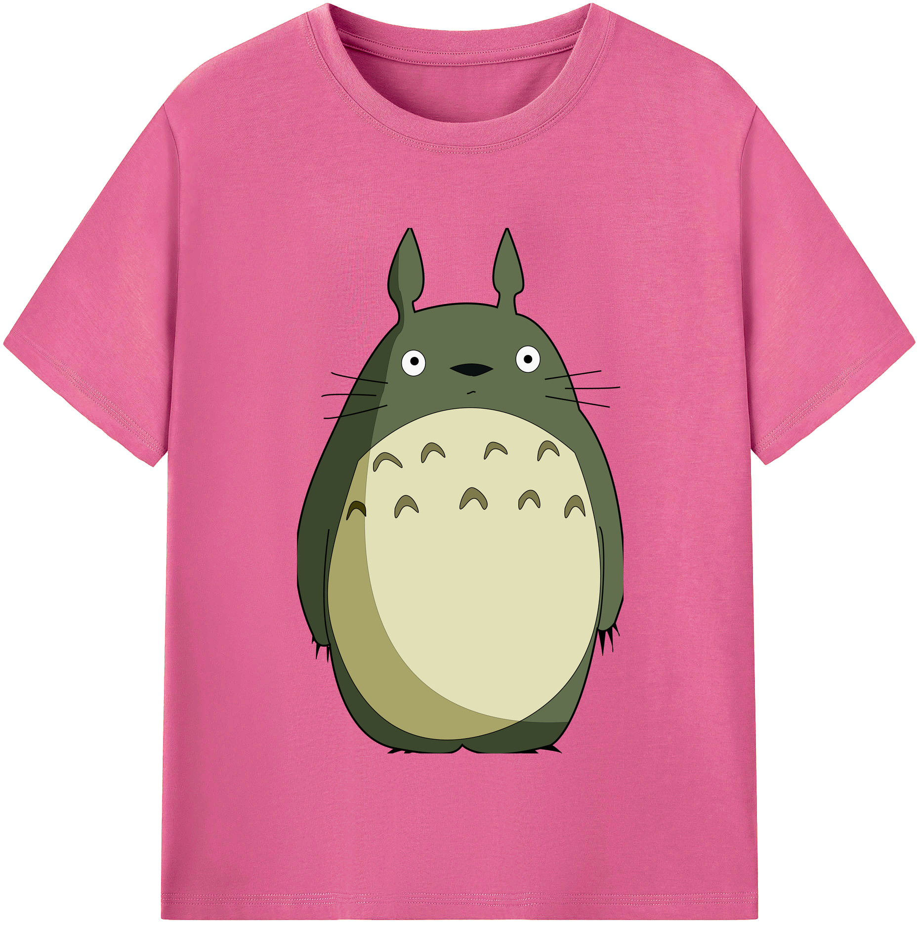 （画像用） となりのトトロ 草壁メイ 草壁サツキ My Neighbor Totoro Satsuki Kusakabe Mei Kusakabe レディースカジュアルプリントTシャツ（綿100％）