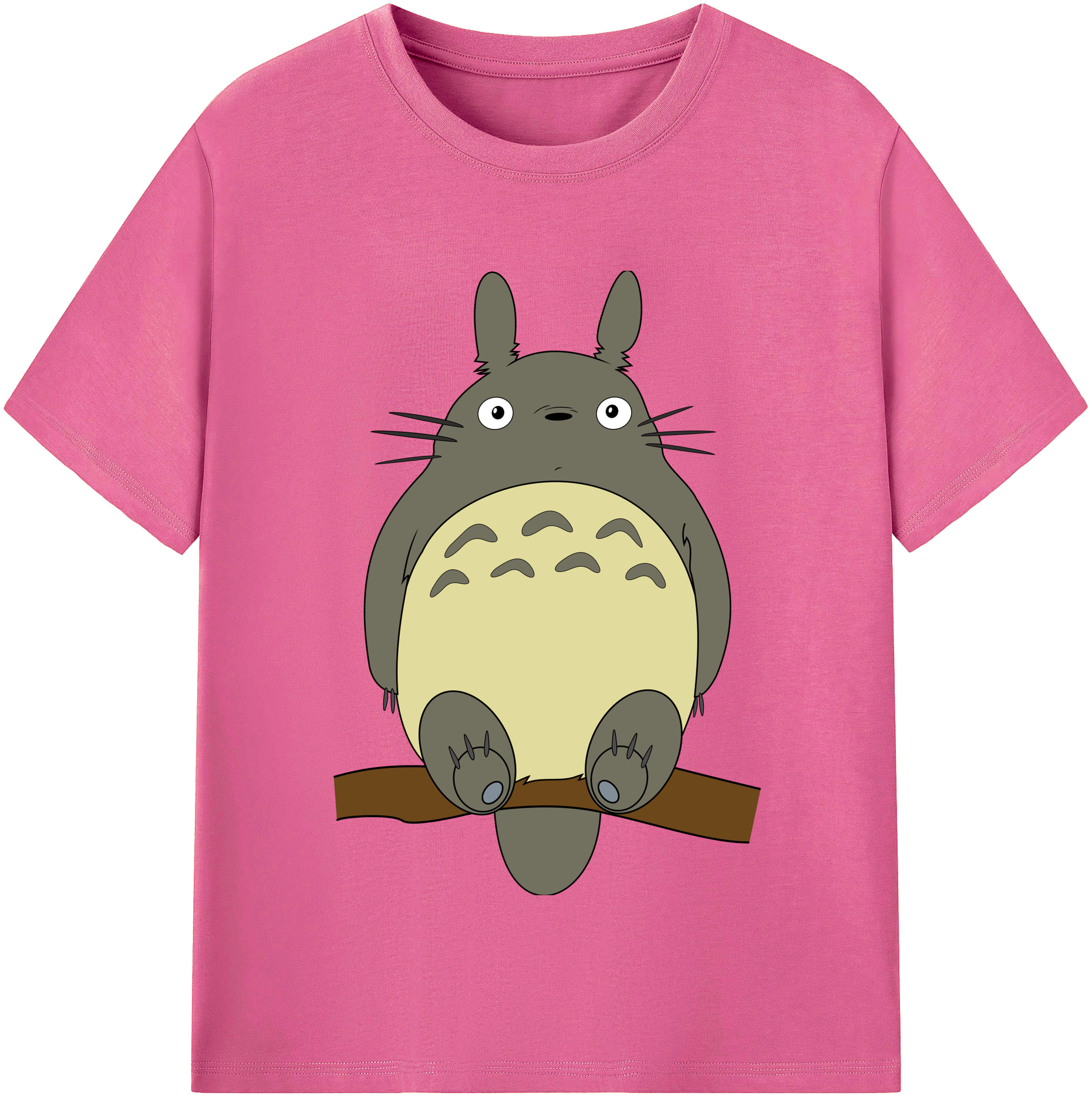 （画像用） となりのトトロ 草壁メイ 草壁サツキ My Neighbor Totoro Satsuki Kusakabe Mei Kusakabe レディースカジュアルプリントTシャツ（綿100％）