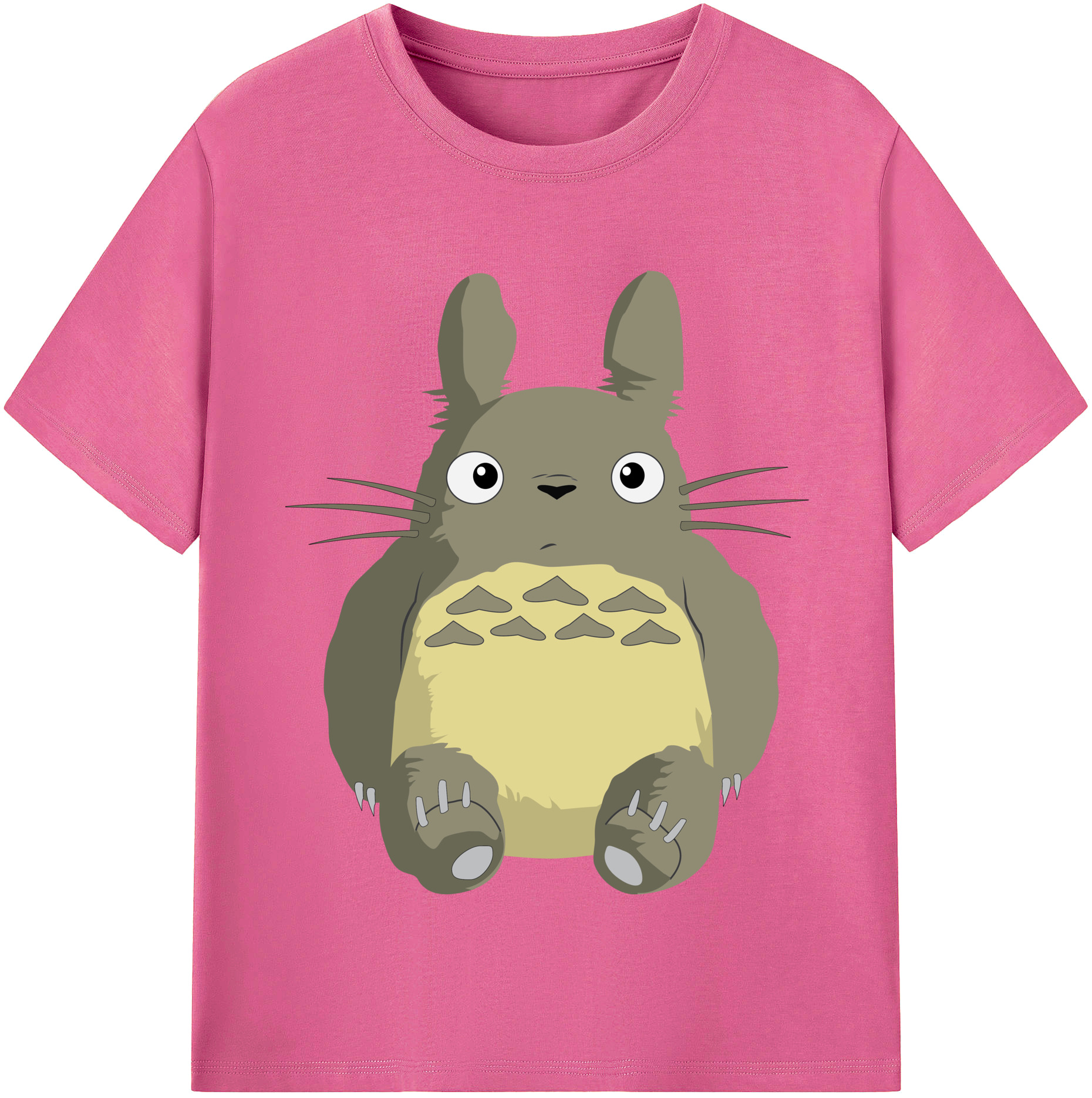 （画像用） となりのトトロ 草壁メイ 草壁サツキ My Neighbor Totoro Satsuki Kusakabe Mei Kusakabe レディースカジュアルプリントTシャツ（綿100％）