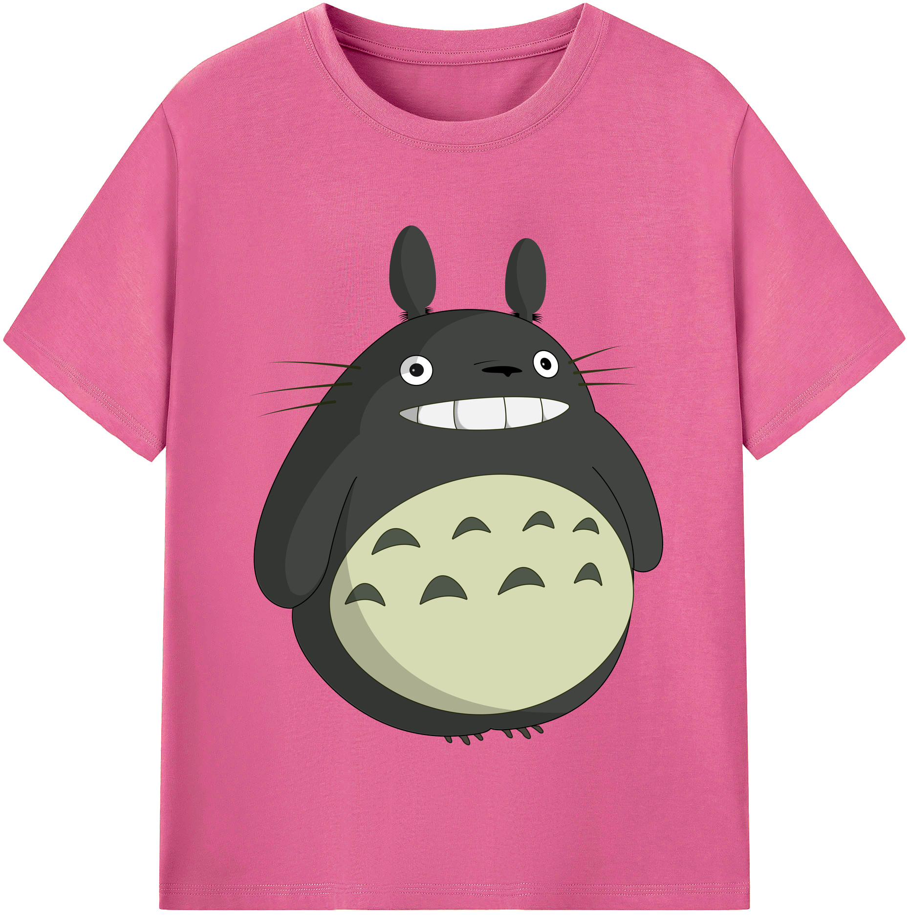 （画像用） となりのトトロ 草壁メイ 草壁サツキ My Neighbor Totoro Satsuki Kusakabe Mei Kusakabe レディースカジュアルプリントTシャツ（綿100％）