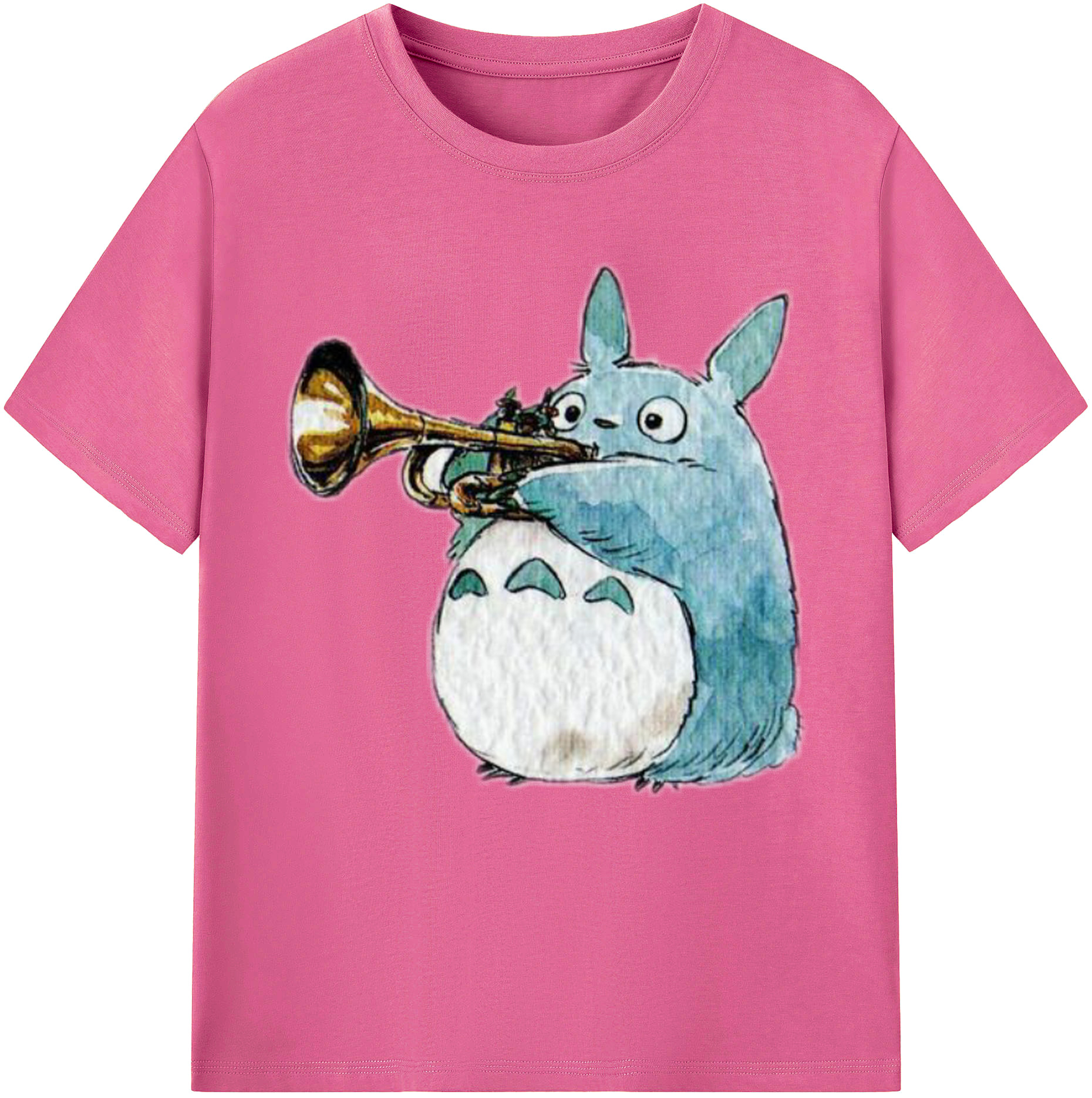 （画像用） となりのトトロ 草壁メイ 草壁サツキ My Neighbor Totoro Satsuki Kusakabe Mei Kusakabe レディースカジュアルプリントTシャツ（綿100％）