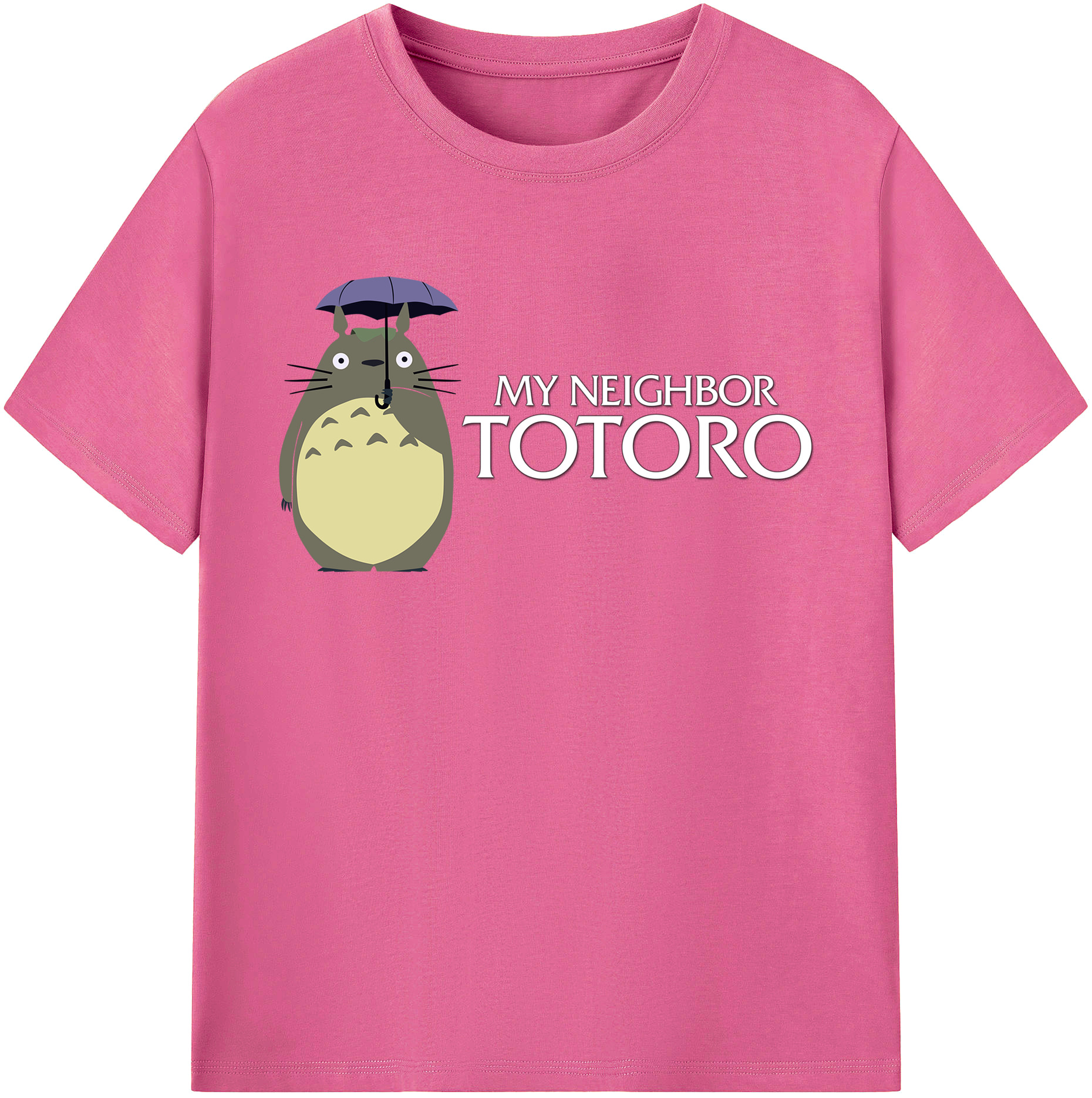 （画像用） となりのトトロ 草壁メイ 草壁サツキ My Neighbor Totoro Satsuki Kusakabe Mei Kusakabe レディースカジュアルプリントTシャツ（綿100％）