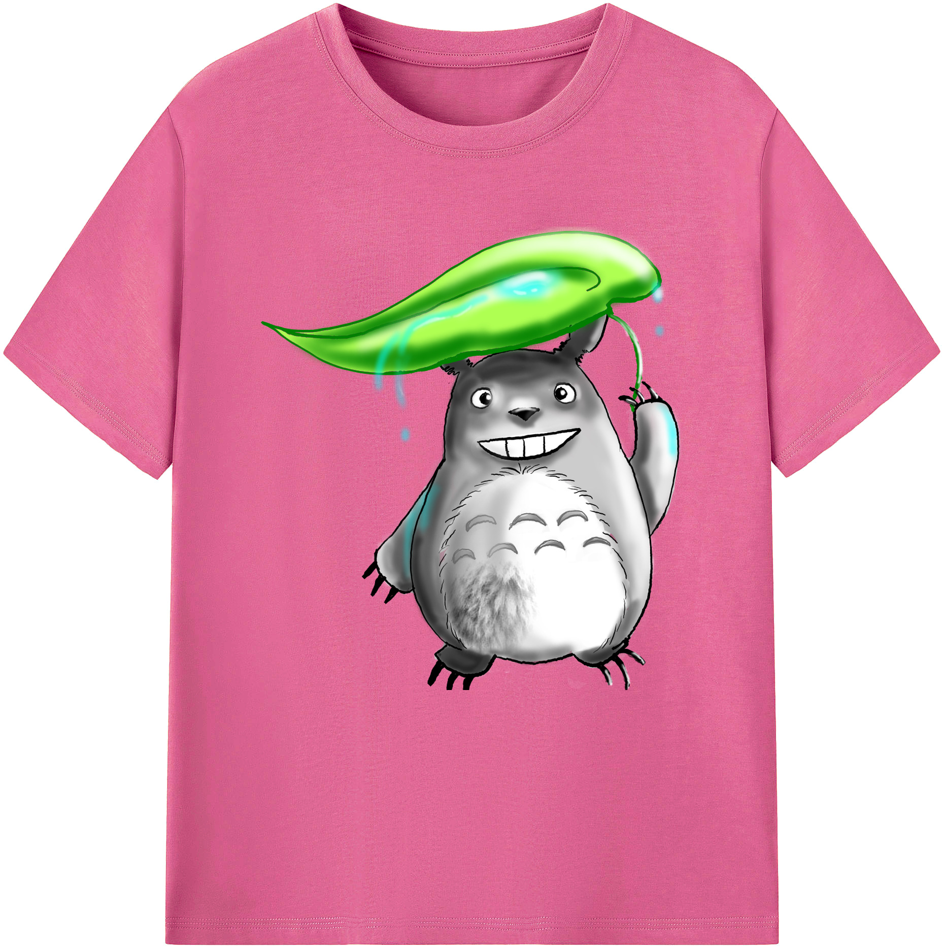 （画像用） となりのトトロ 草壁メイ 草壁サツキ My Neighbor Totoro Satsuki Kusakabe Mei Kusakabe レディースカジュアルプリントTシャツ（綿100％）