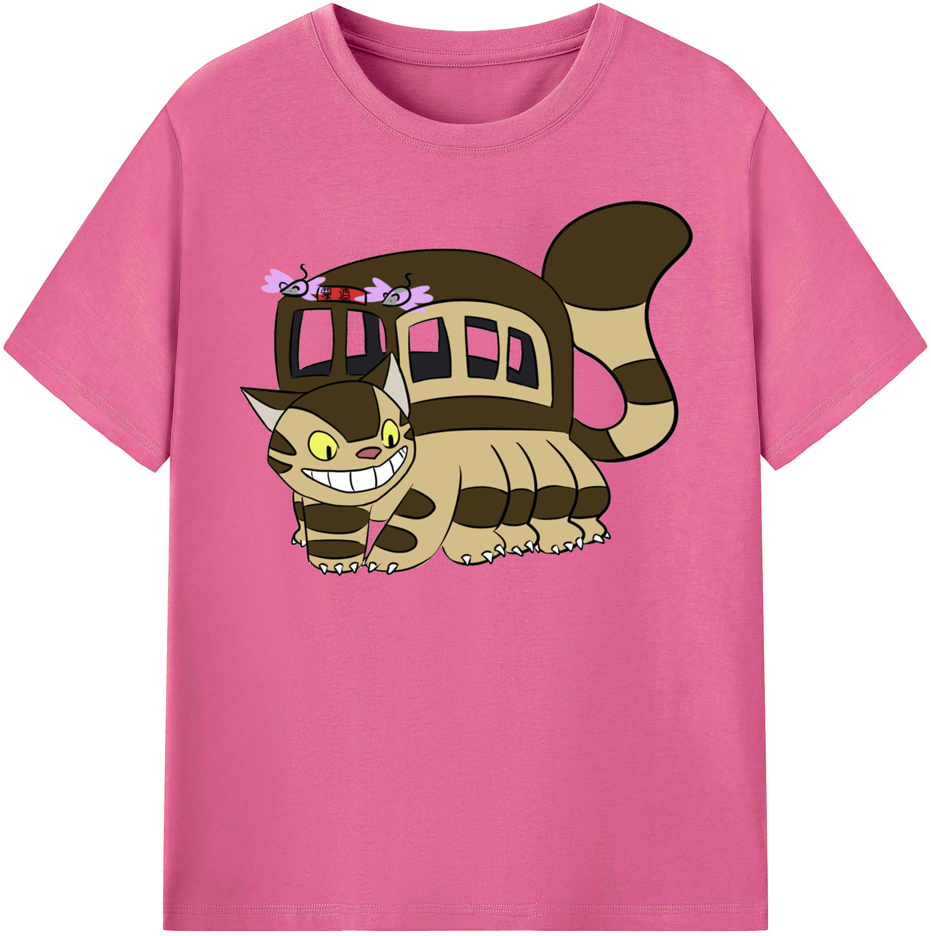 （画像用） となりのトトロ 草壁メイ 草壁サツキ My Neighbor Totoro Satsuki Kusakabe Mei Kusakabe レディースカジュアルプリントTシャツ（綿100％）