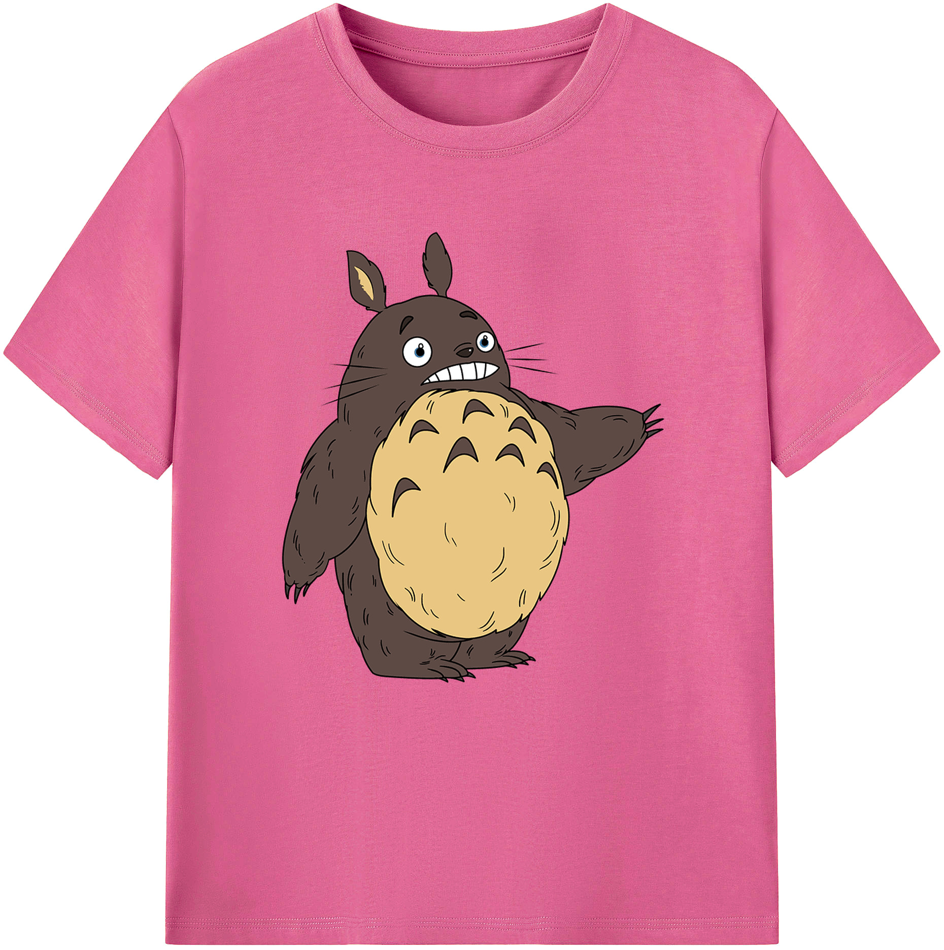 （画像用） となりのトトロ 草壁メイ 草壁サツキ My Neighbor Totoro Satsuki Kusakabe Mei Kusakabe レディースカジュアルプリントTシャツ（綿100％）