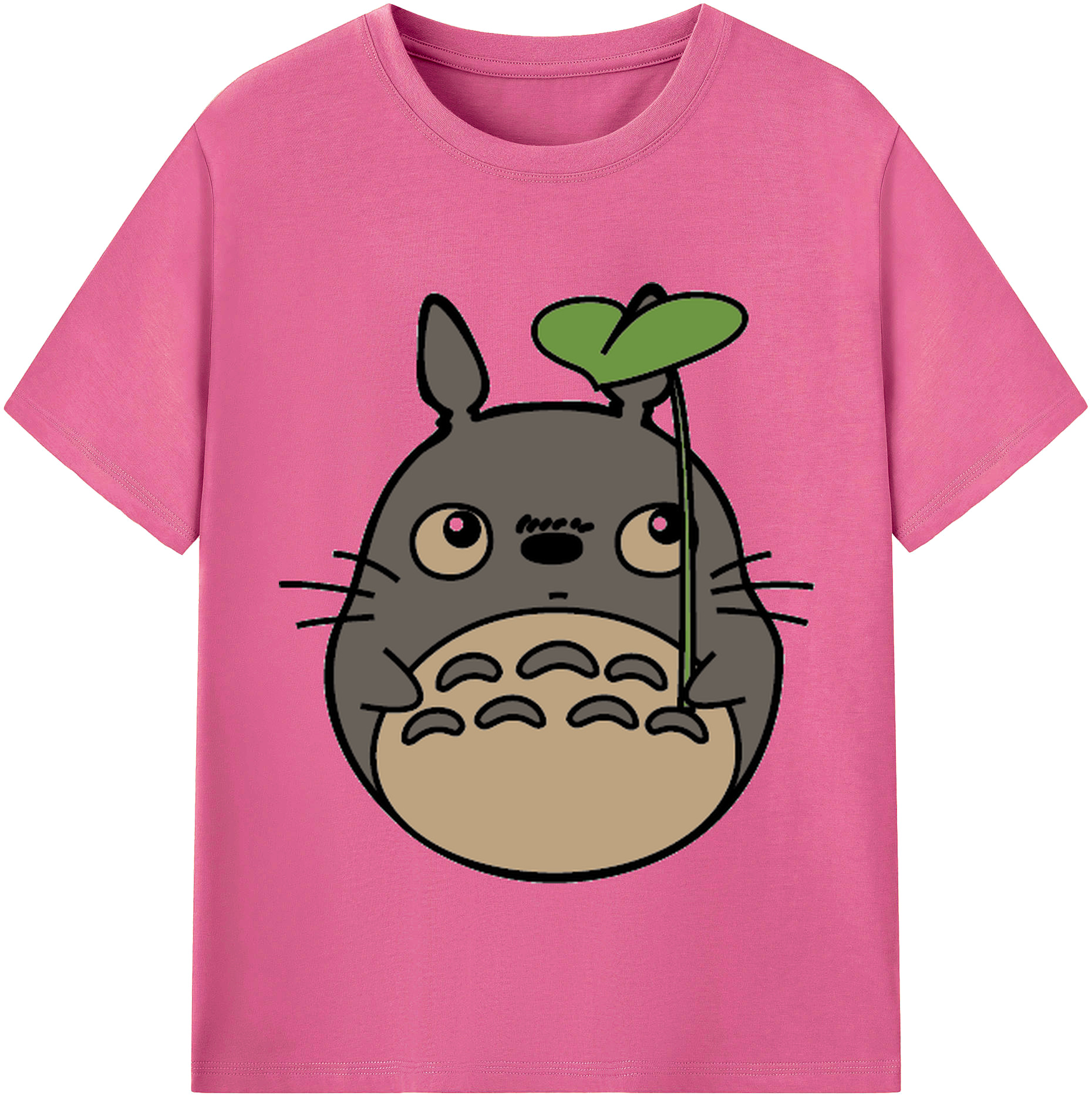 （画像用） となりのトトロ 草壁メイ 草壁サツキ My Neighbor Totoro Satsuki Kusakabe Mei Kusakabe レディースカジュアルプリントTシャツ（綿100％）