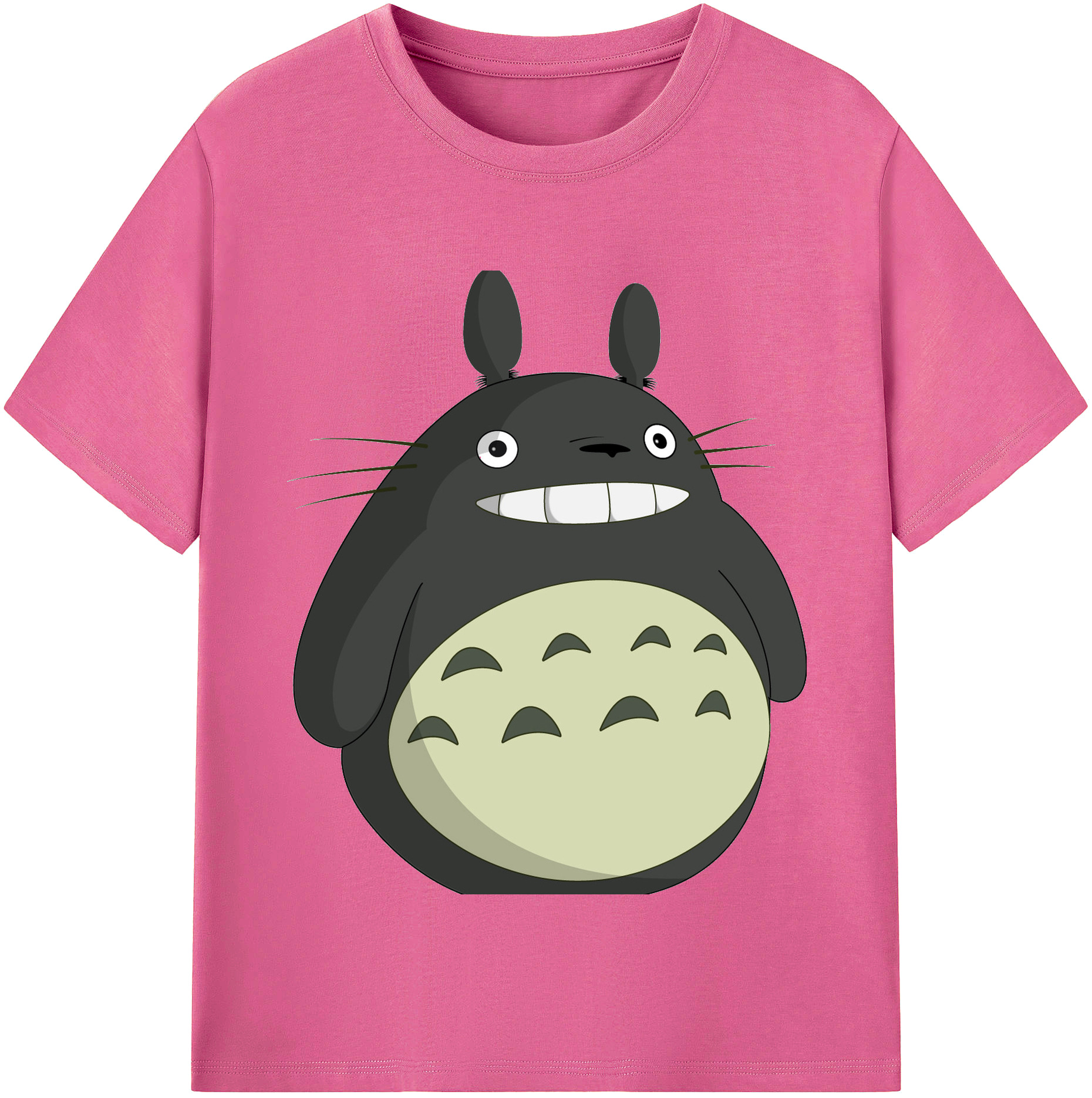 （画像用） となりのトトロ 草壁メイ 草壁サツキ My Neighbor Totoro Satsuki Kusakabe Mei Kusakabe レディースカジュアルプリントTシャツ（綿100％）