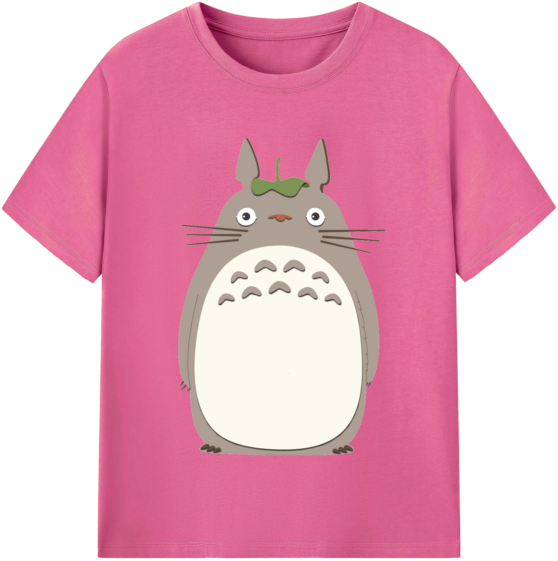 （画像用） となりのトトロ 草壁メイ 草壁サツキ My Neighbor Totoro Satsuki Kusakabe Mei Kusakabe レディースカジュアルプリントTシャツ（綿100％）