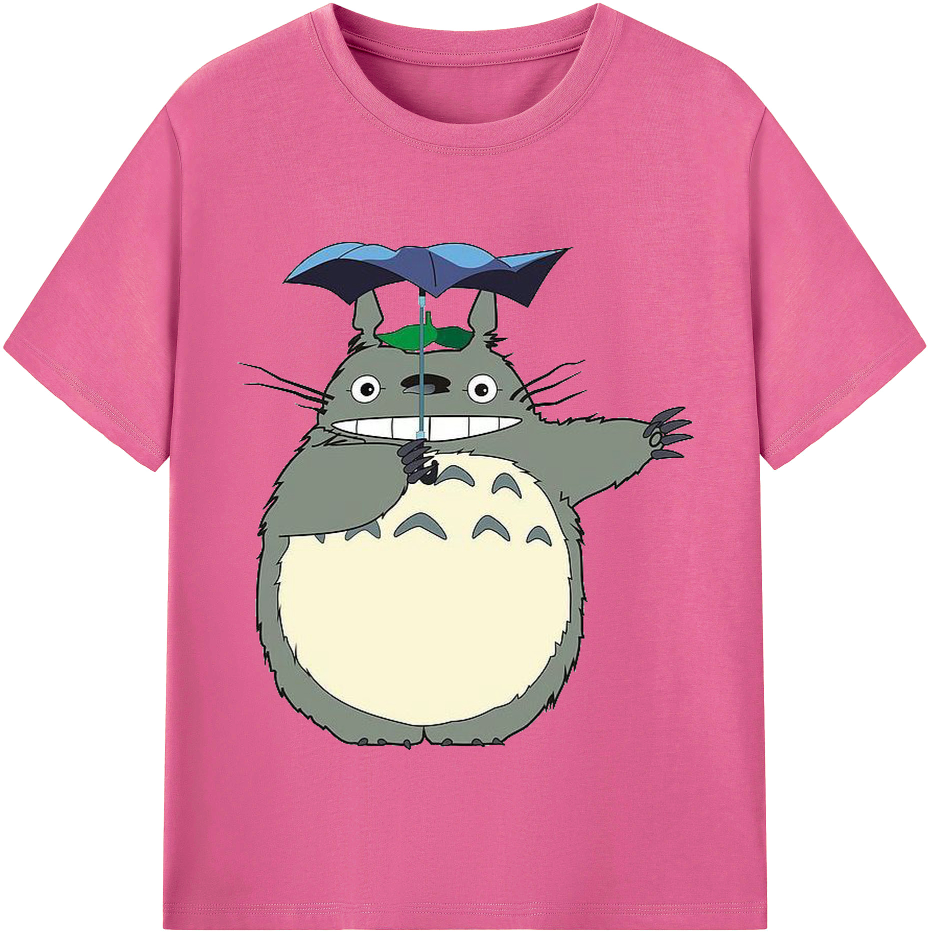 （画像用） となりのトトロ 草壁メイ 草壁サツキ My Neighbor Totoro Satsuki Kusakabe Mei Kusakabe レディースカジュアルプリントTシャツ（綿100％）